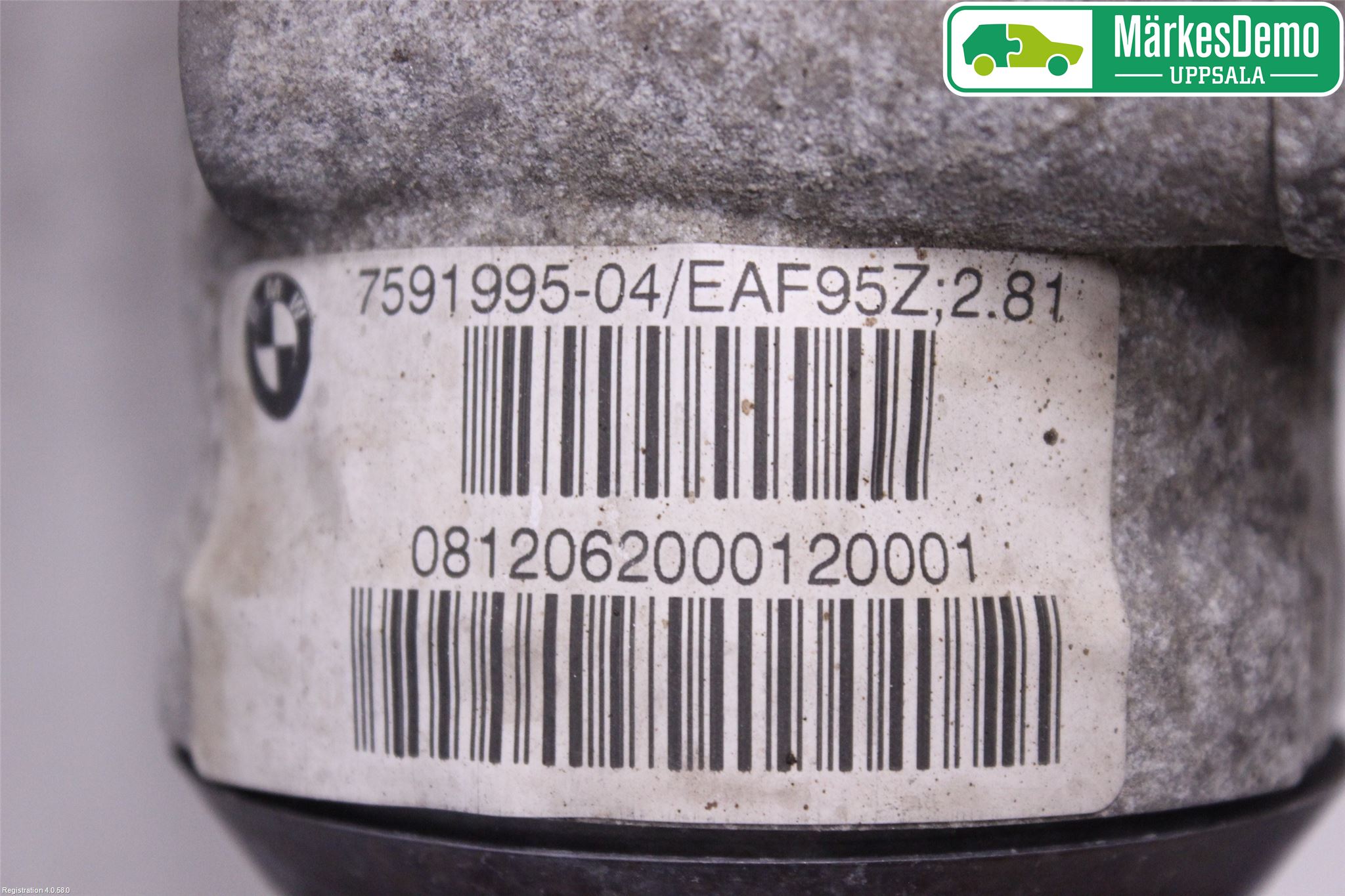 BMW 6 F12/F13 10-18 Framvagn Diffrential