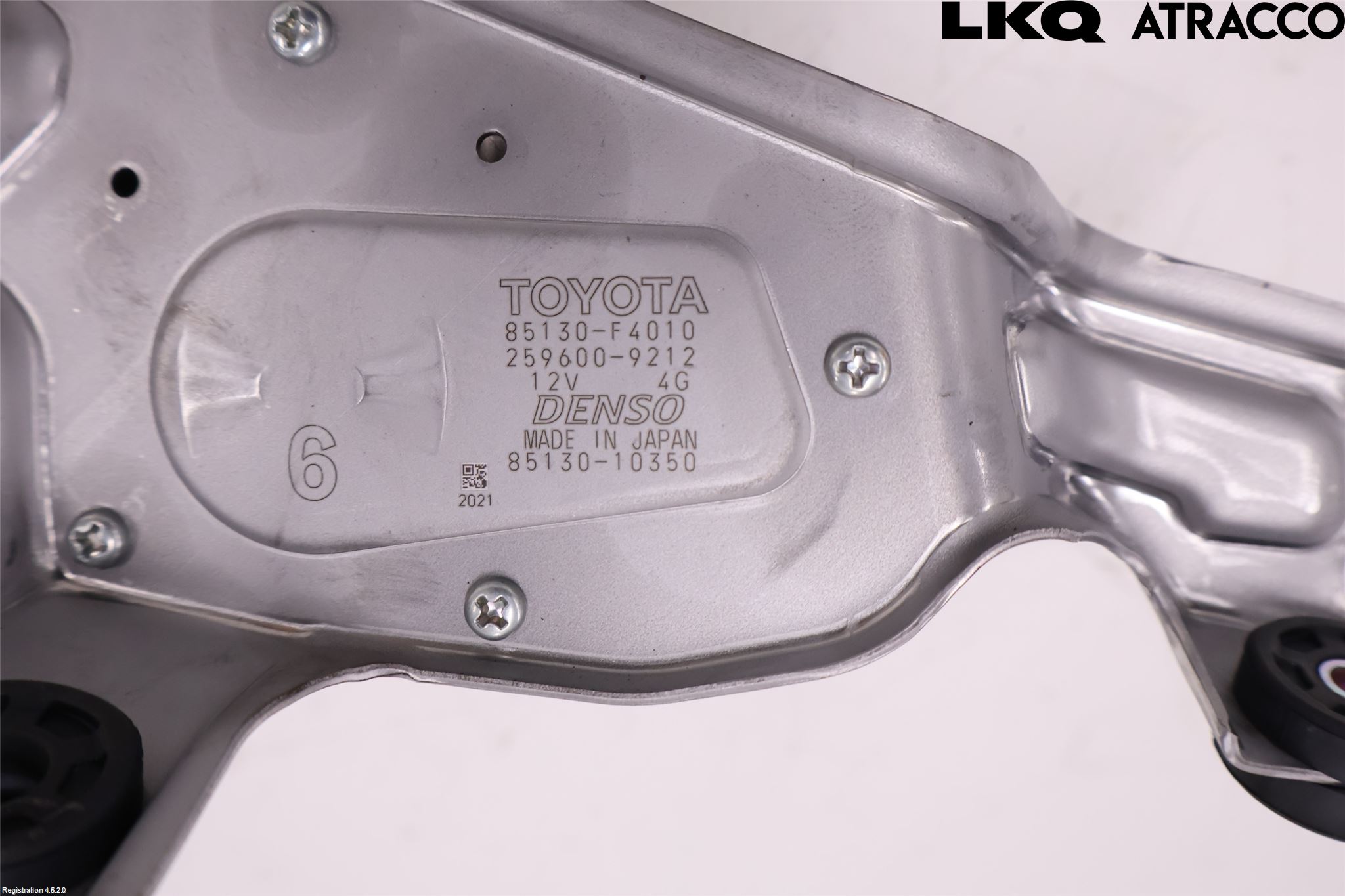 Toyota C-HR 16-23 Torkarmotor Baklucka