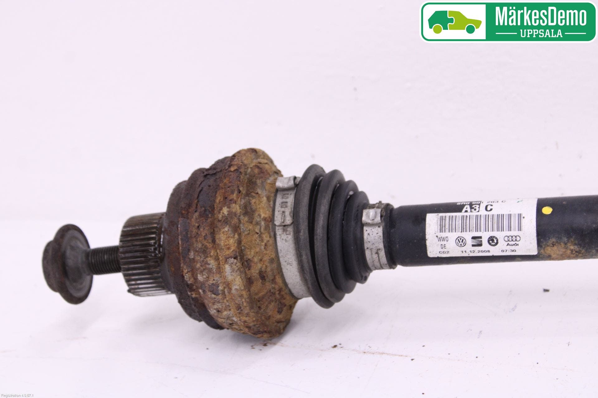 Audi Q5 09-16 Drivaxel Bak Vänster
