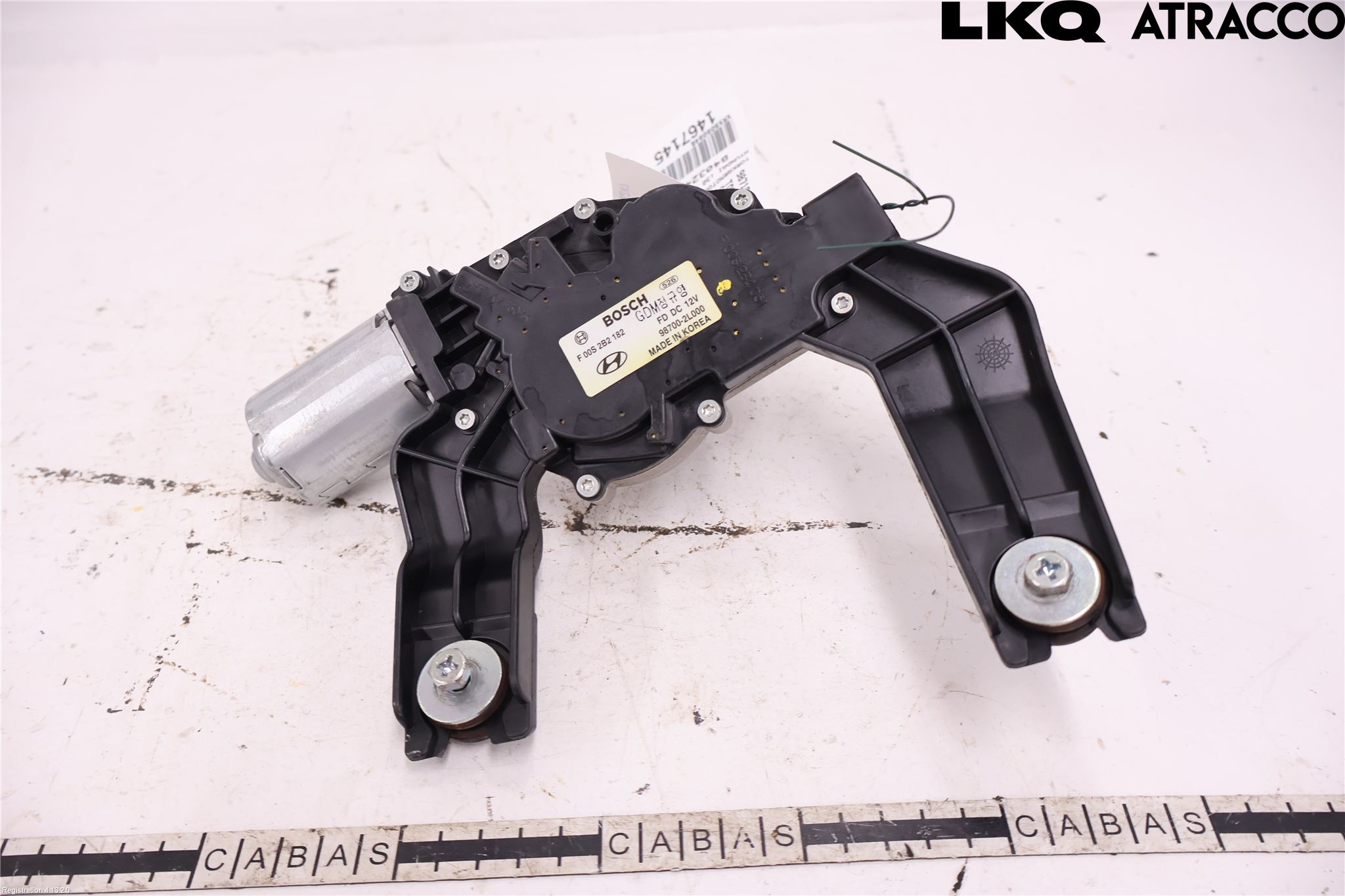 Hyundai i30 FD 07-12 Torkarmotor Baklucka