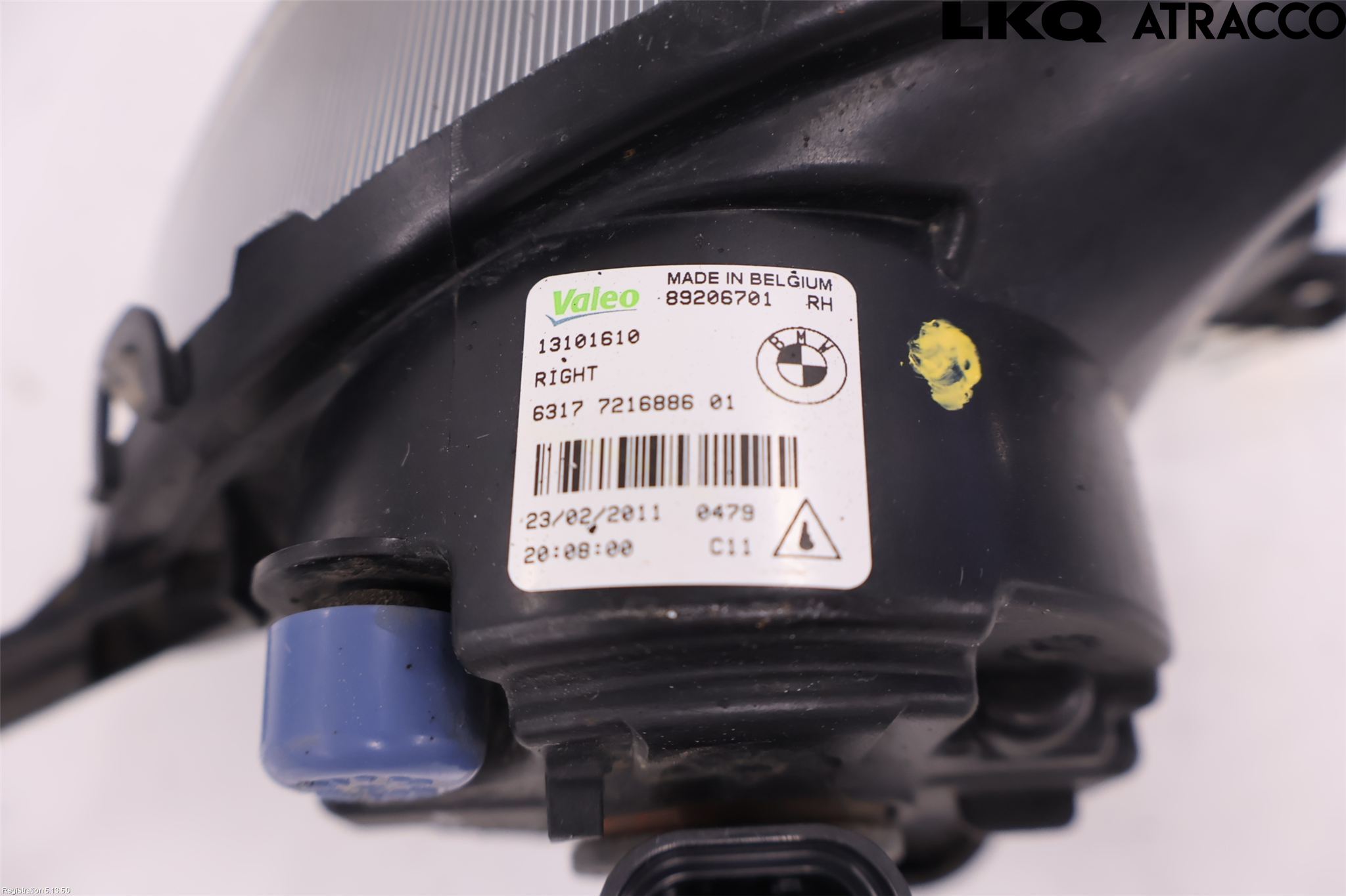 BMW 5 F10/F11/F18 09-17 Dimljus-Varselljus Fram