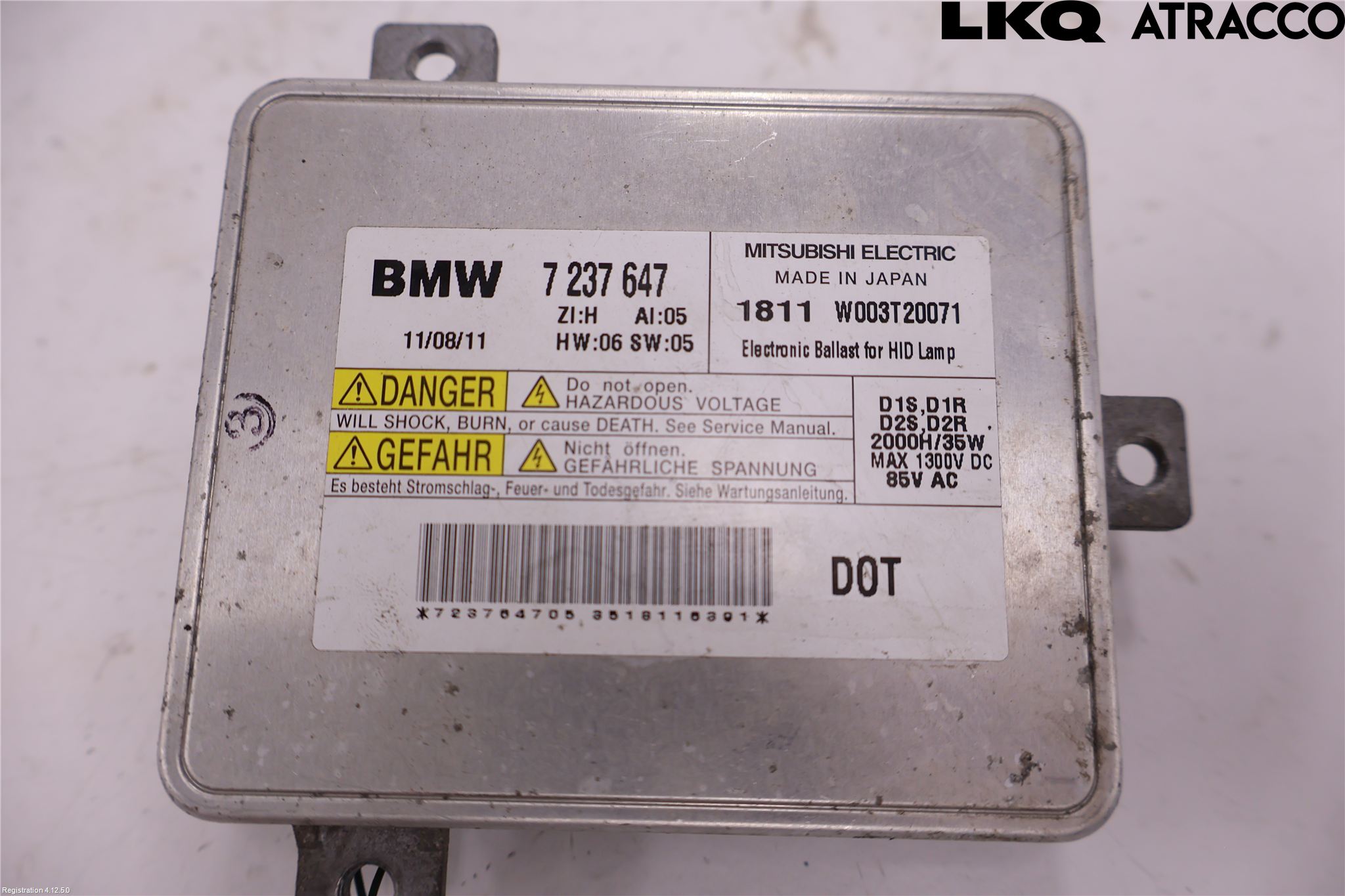 BMW 3 E90/91 SED/TOU 05-12 Styrenhet Strålkastare
