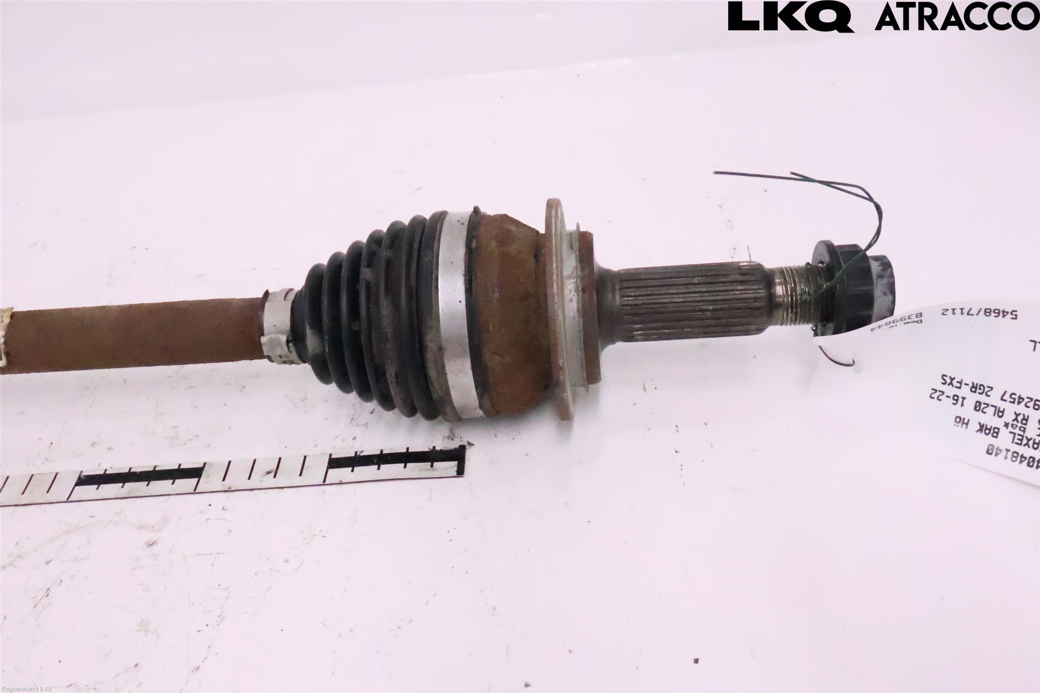 Lexus RX AL20 16-22 Drivaxel Bak Höger