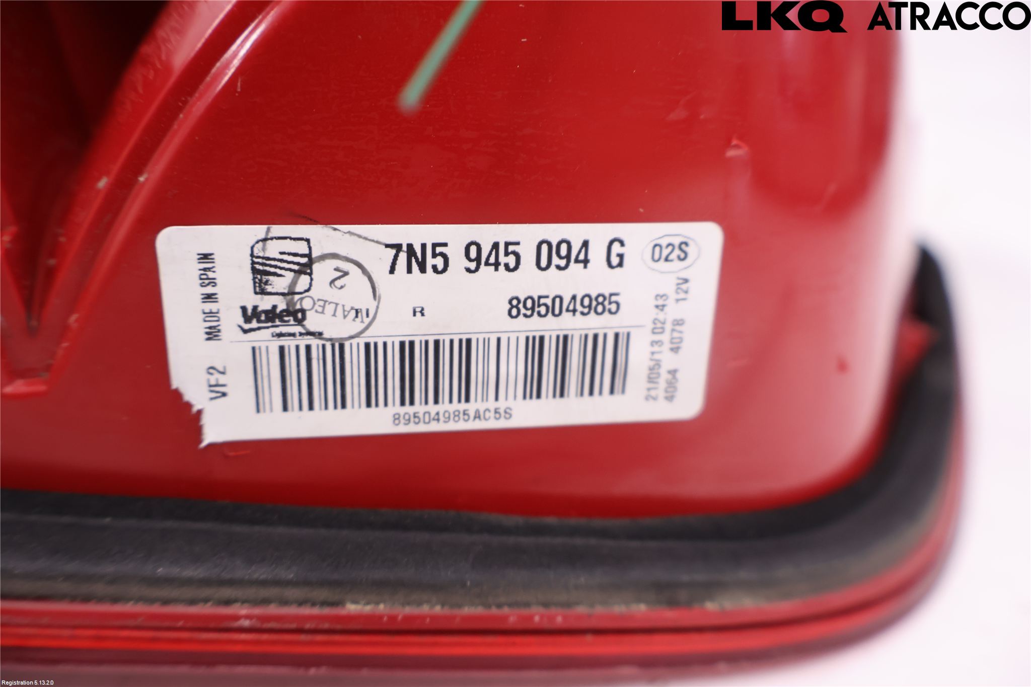Seat ALHAMBRA 11- Bakljus Lucka Hö