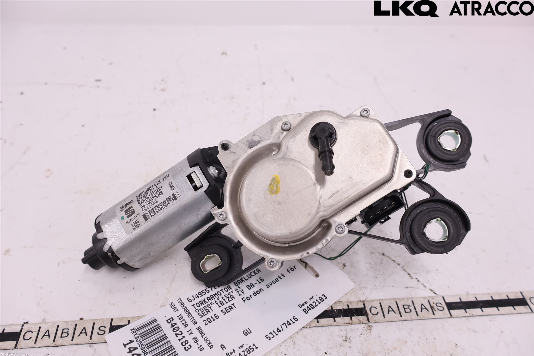Seat IBIZA IV 08-16 Torkarmotor Baklucka