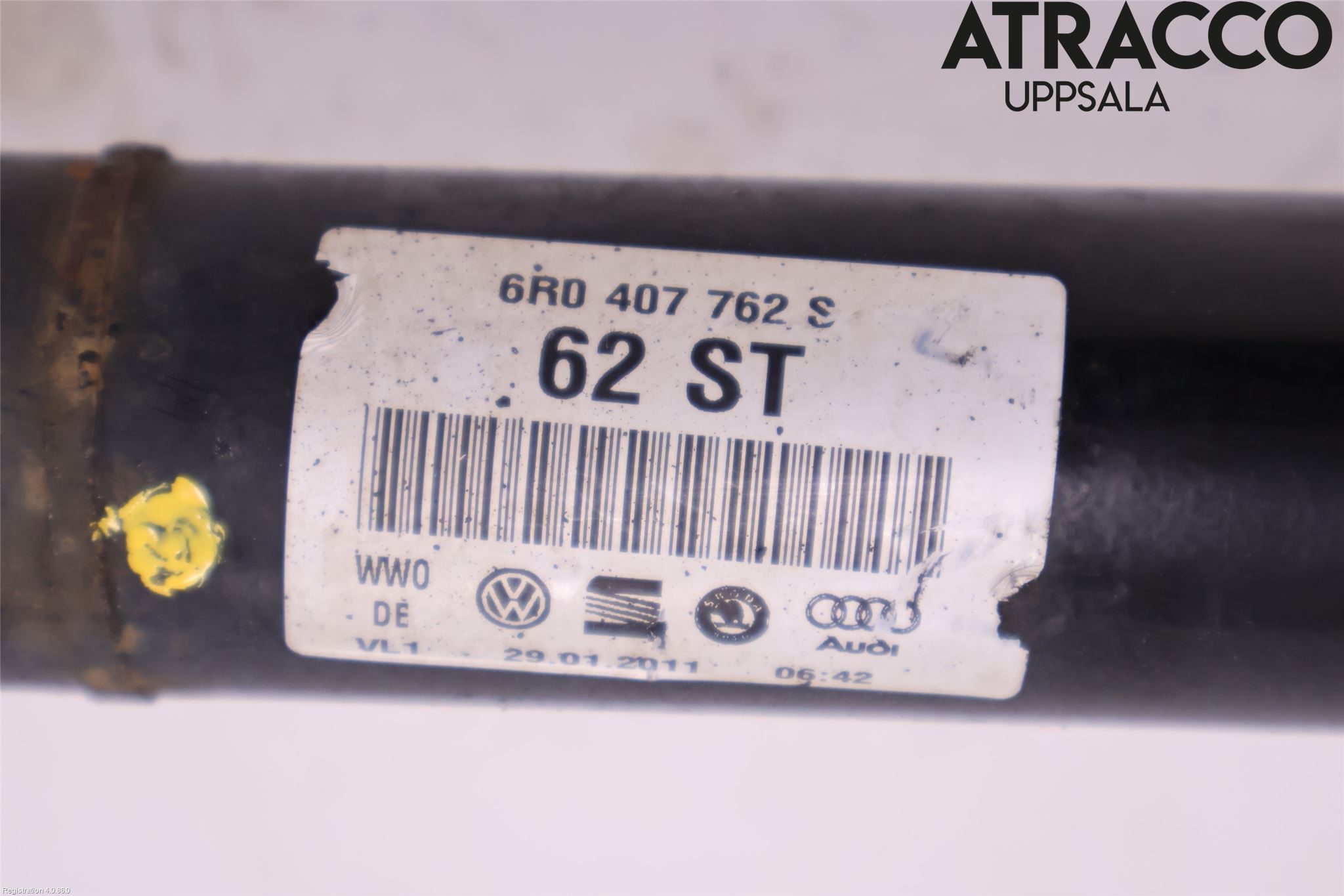 Volkswagen VW POLO 10-17 Drivaxel Fram Höger