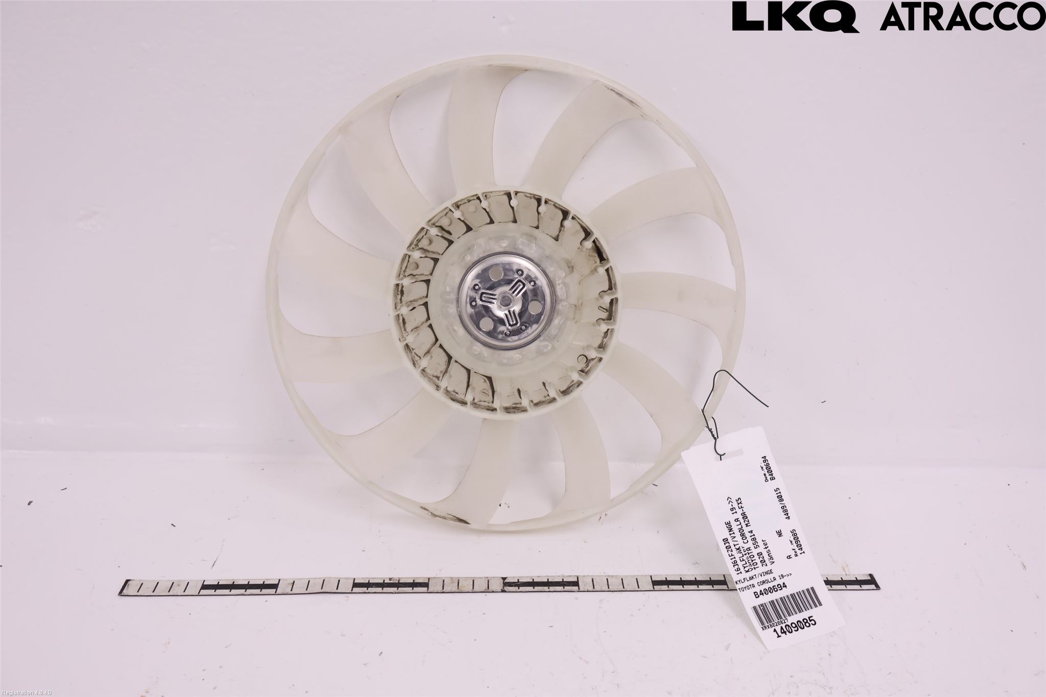 Toyota COROLLA 19- Kylfläkt-Vinge