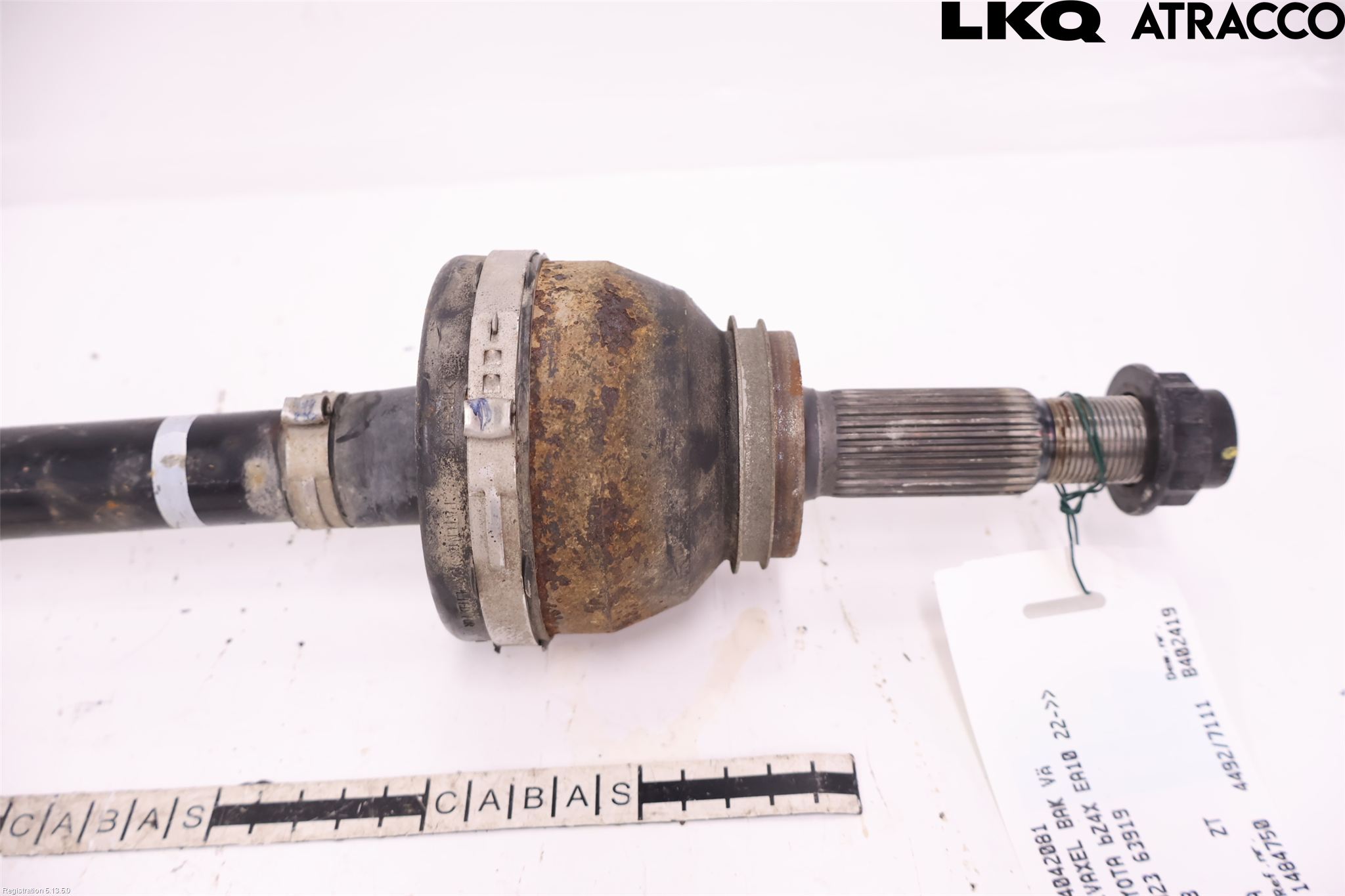 Toyota bZ4X EA10 22- Drivaxel Bak Vänster