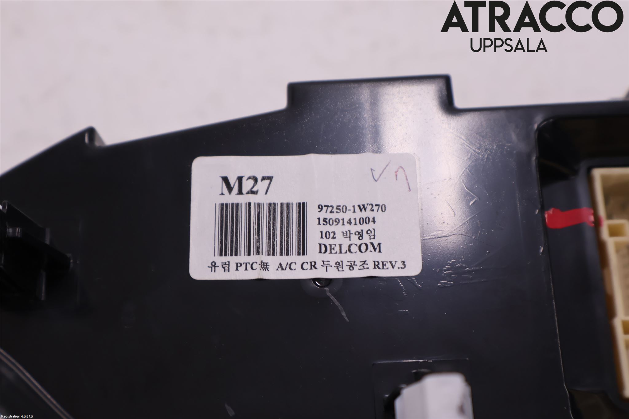 Kia RIO 12-16 Ac Styrenhet Ac Manöveren
