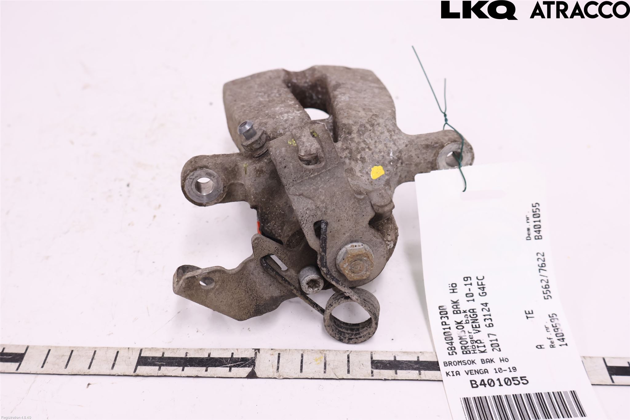 Kia VENGA 10-19 Bromsok Bak Höger