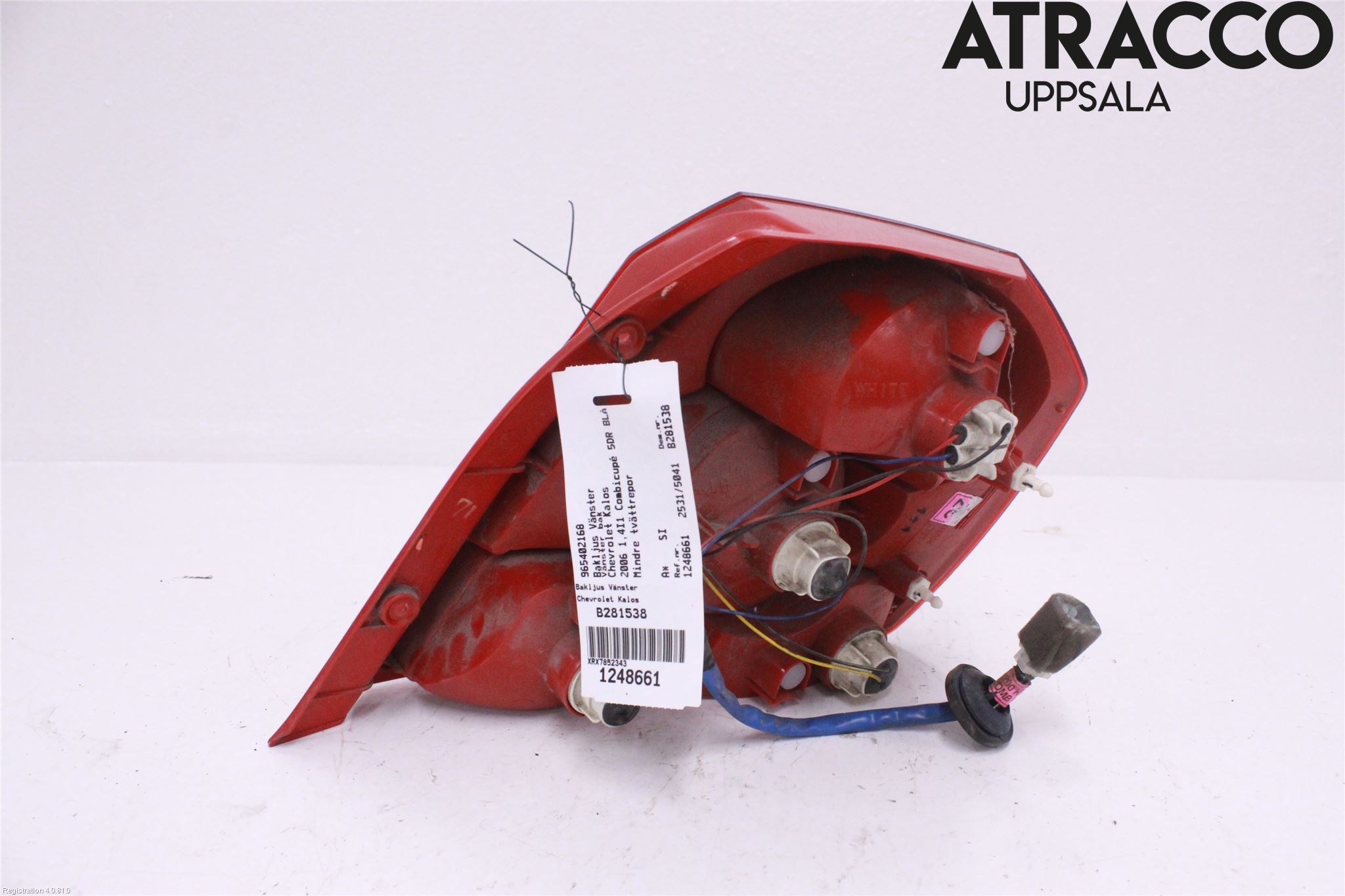 Chevrolet KALOS Bakljus Vänster