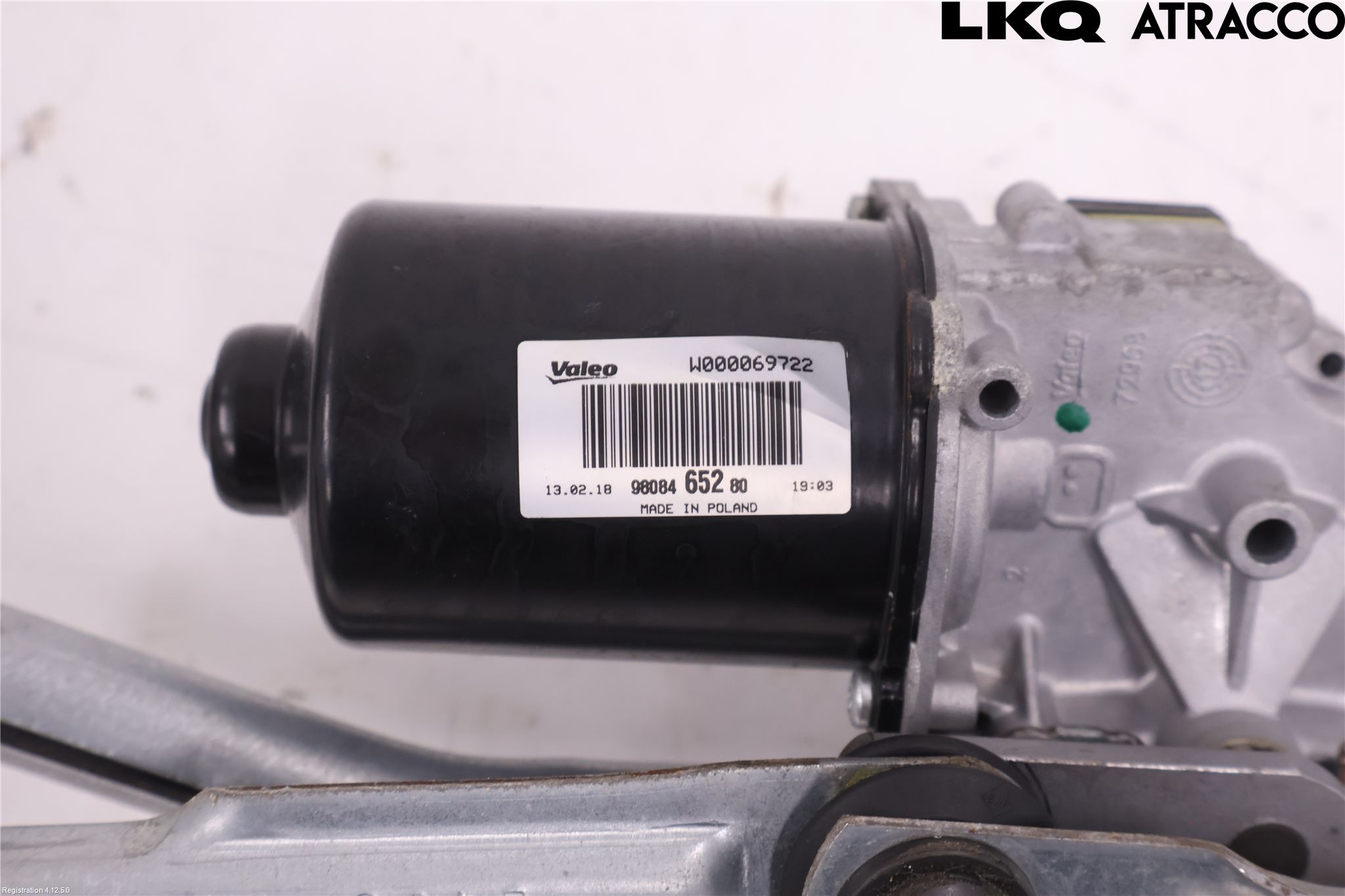 Citroen JUMPY/E-JUMPY 16- Torkarmekanism Vindruta