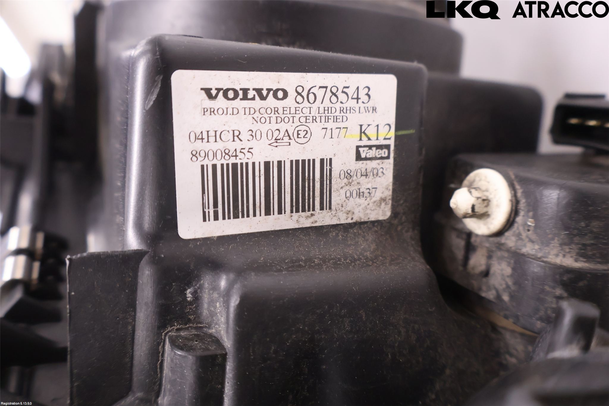 Volvo S80 04-06 Strålkastare Höger