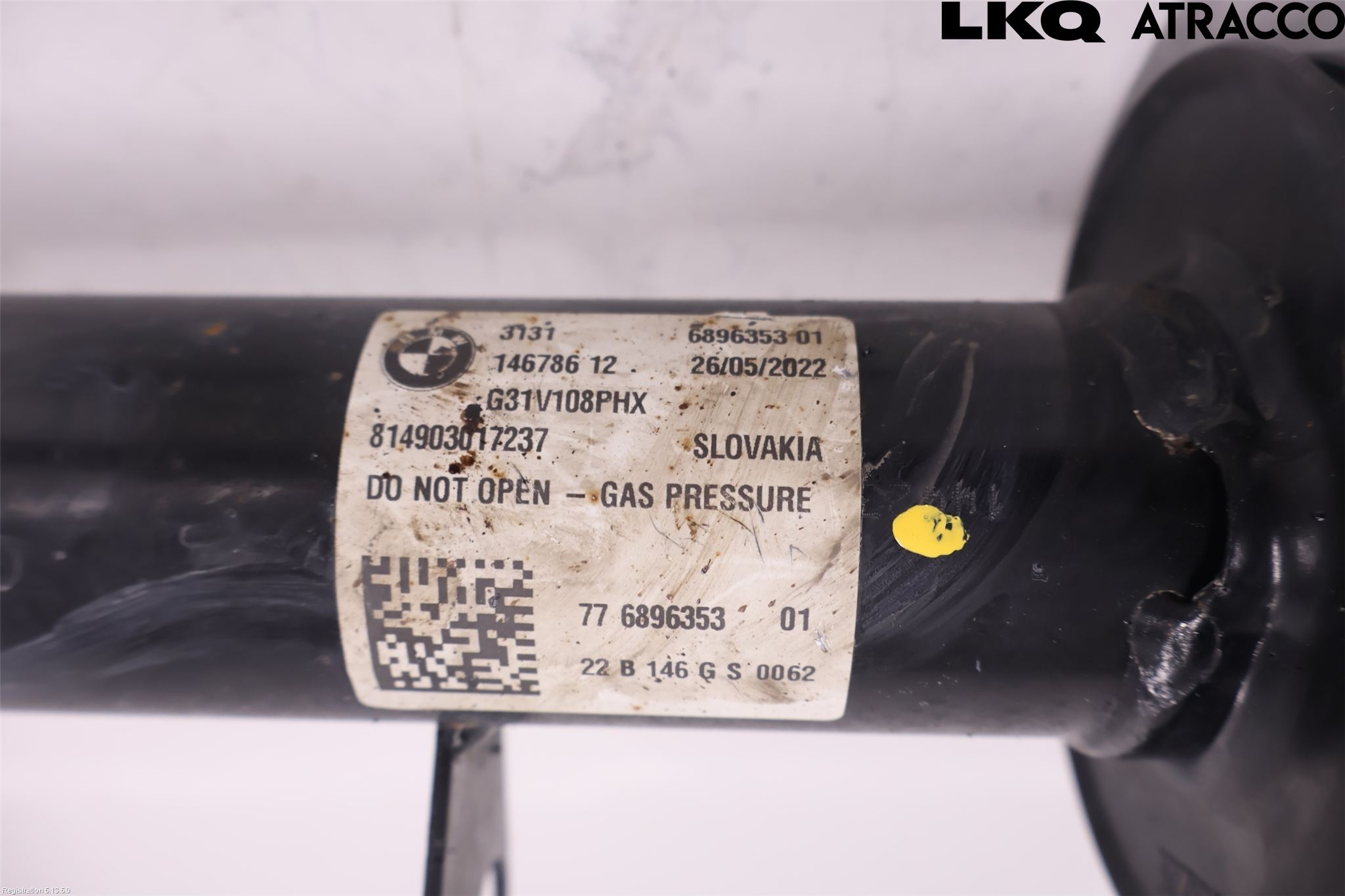 BMW 5 G30/G31/F90 17-23 Fjäderben Fram Vänster
