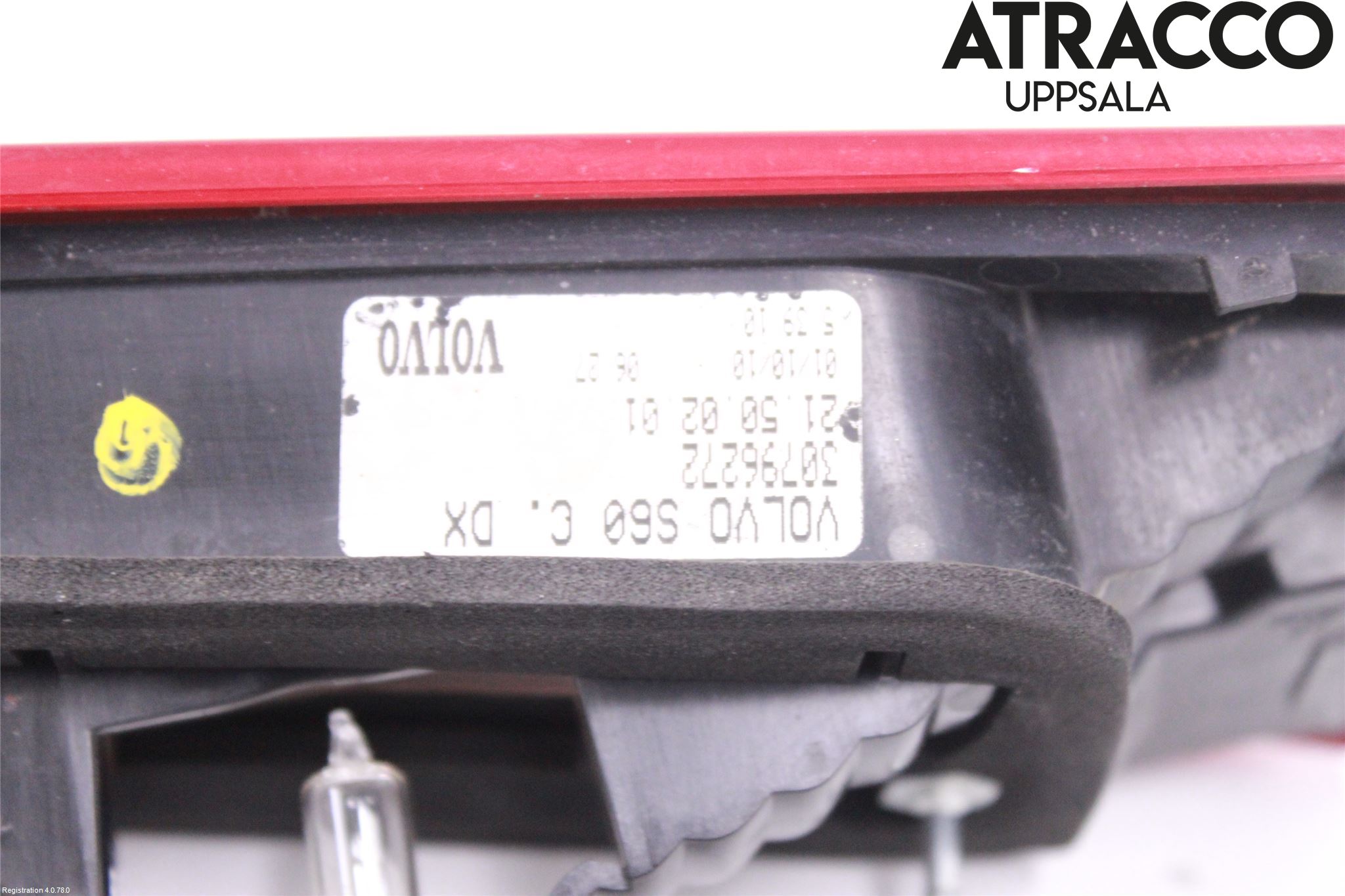 Volvo S60 11-13 Bakljus Lucka Hö