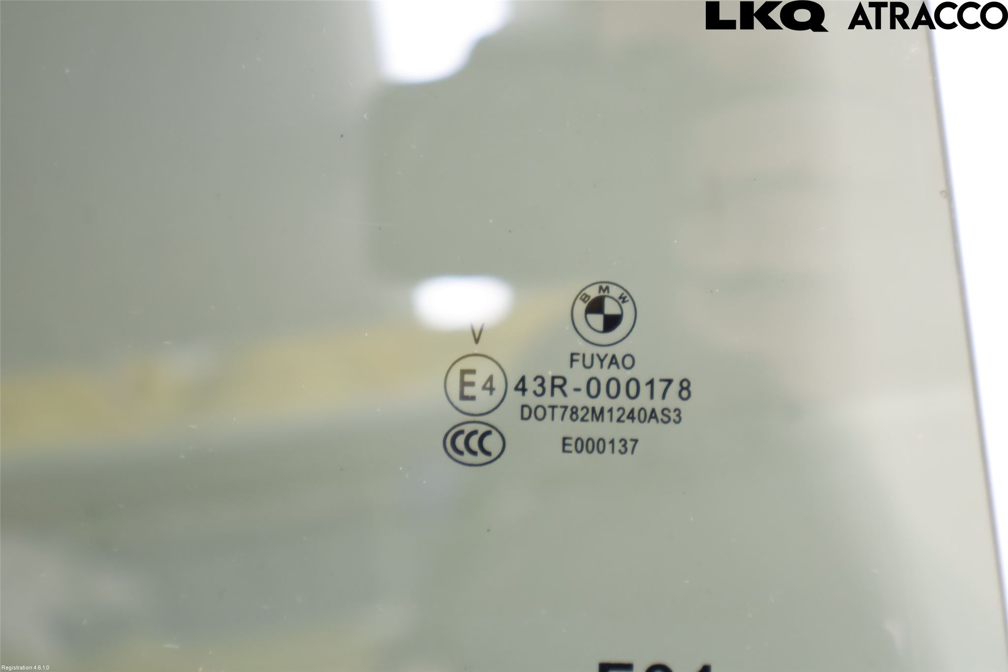 BMW 3 F30/F31/F80 12-19 Dörruta Bak Höger