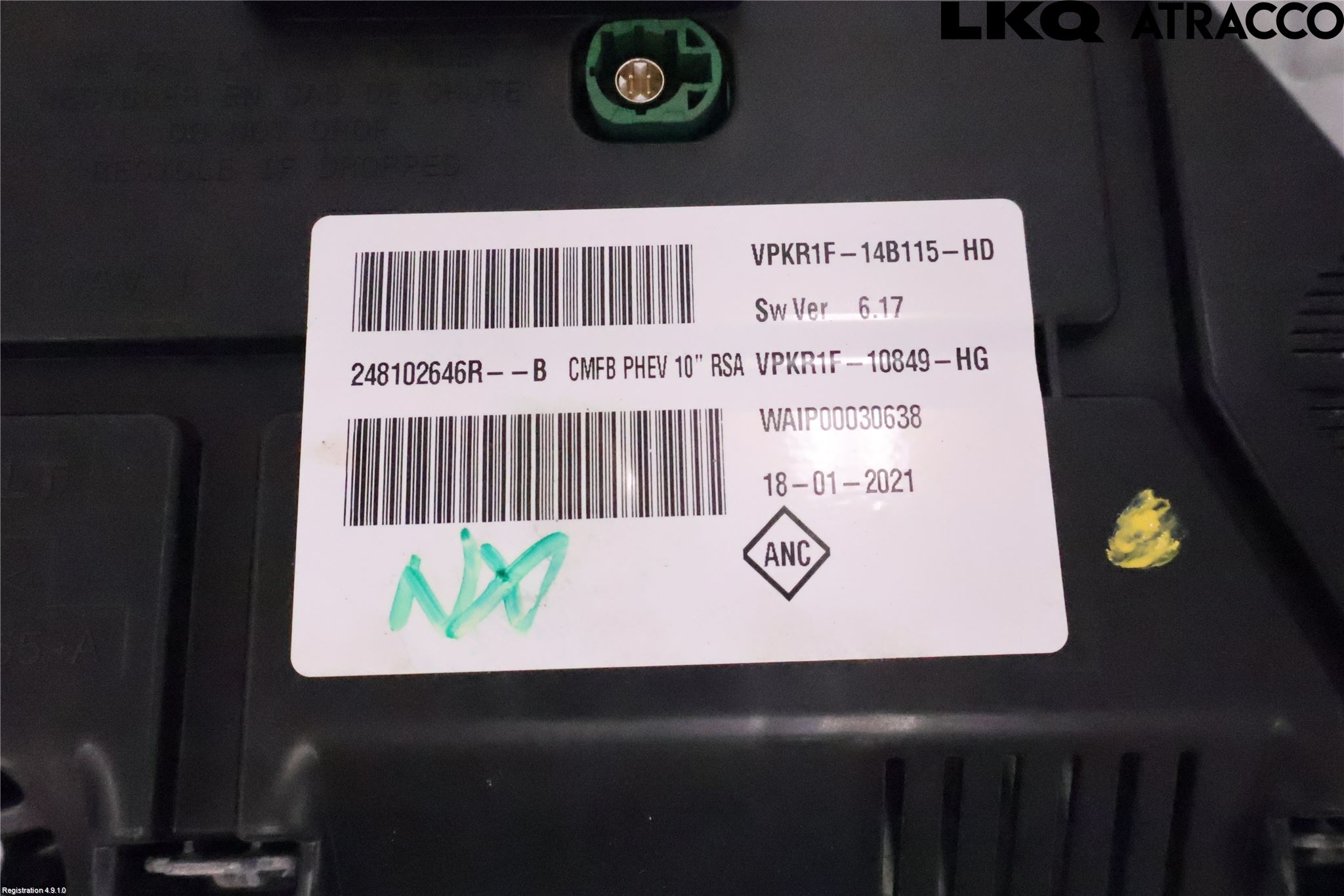 Renault MEGANE IV 16-23 Instrument Komb