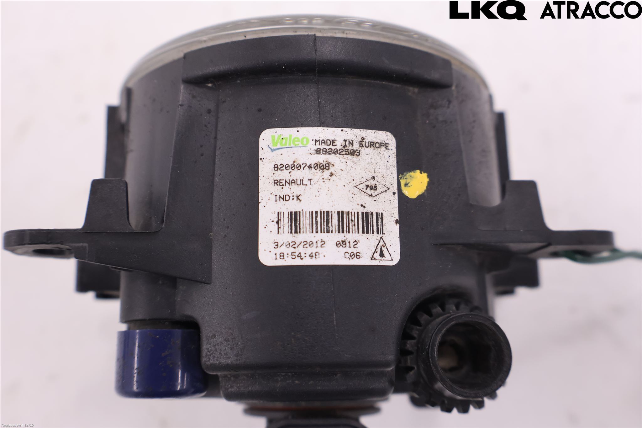 Dacia DUSTER 10-17 Dimljus-Varselljus Fram