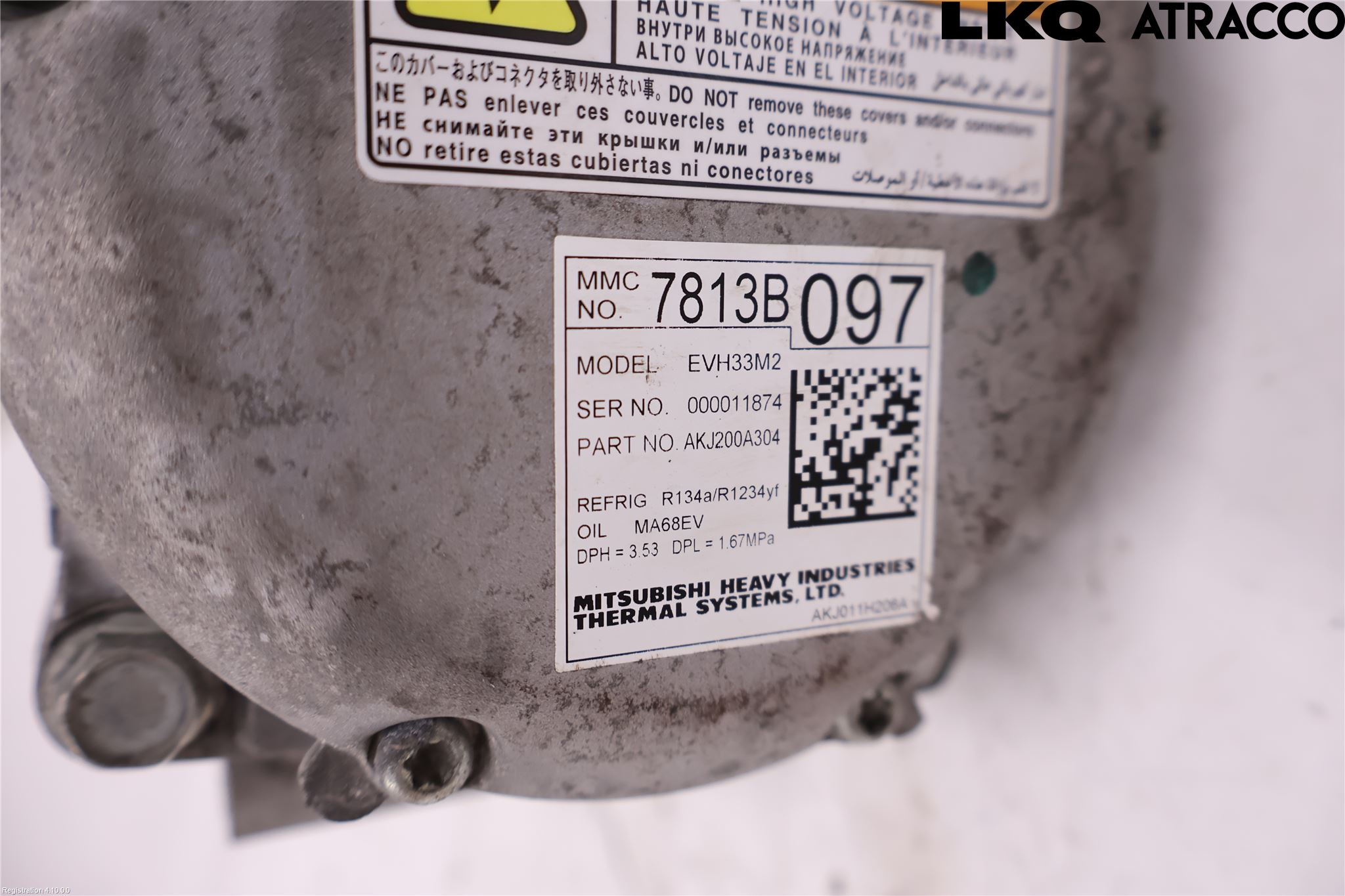 Mitsubishi OUTLANDER 13-21 Ac Kompressor