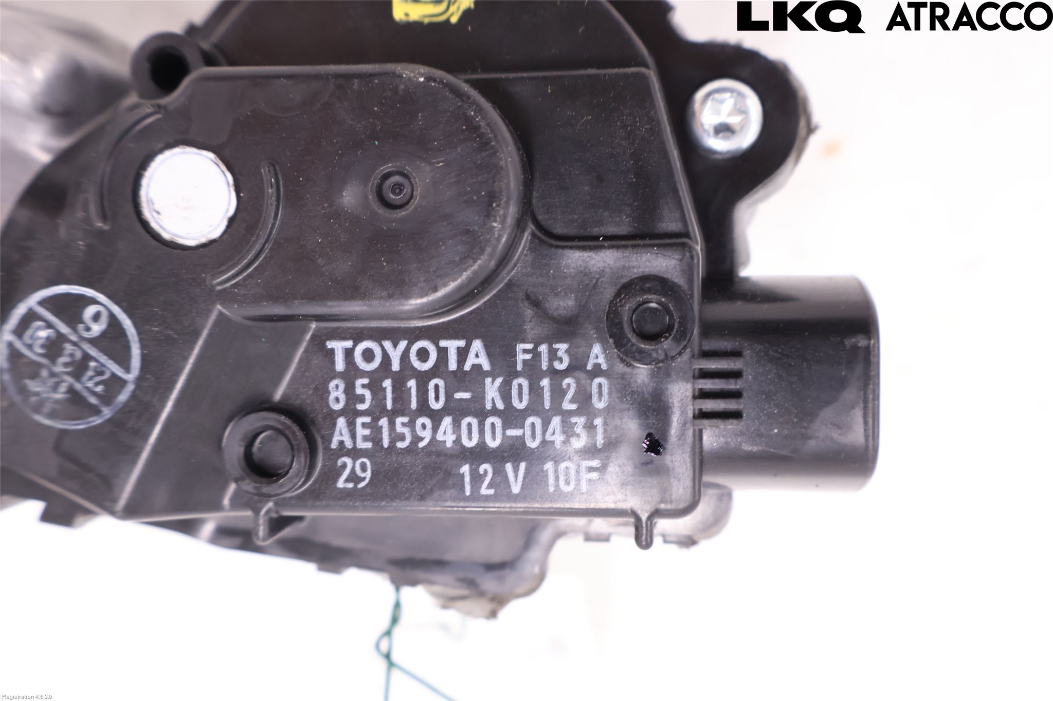 Toyota YARIS XP21 20- Torkarmotor Vindruta