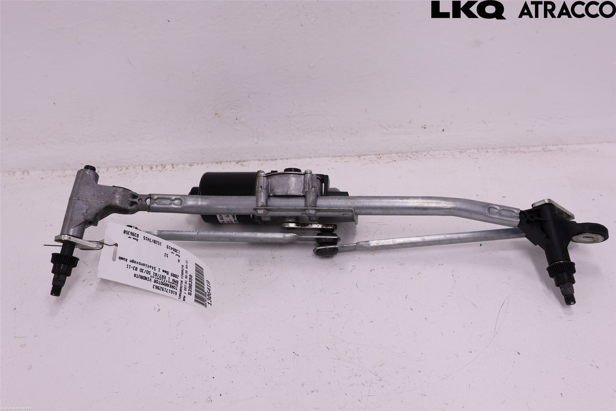 BMW 1 E87/81 5D/3D 03-11 Torkarmekanism Vindruta