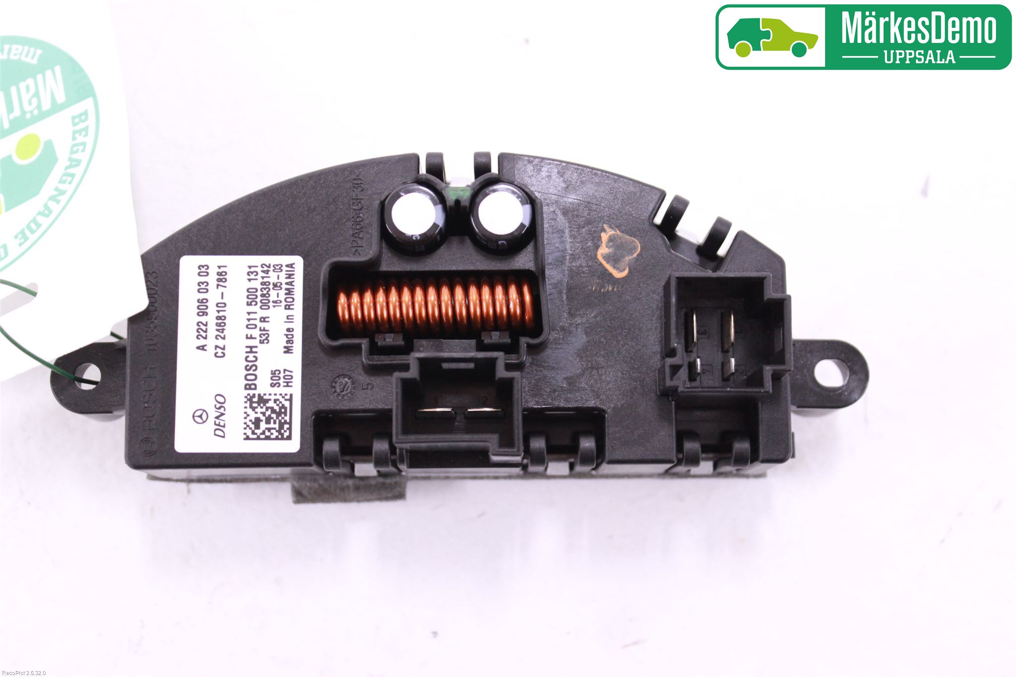 Mercedes-Benz MB B-KLASS (W246/W242) 12-19 Värmefläktsmotstånd