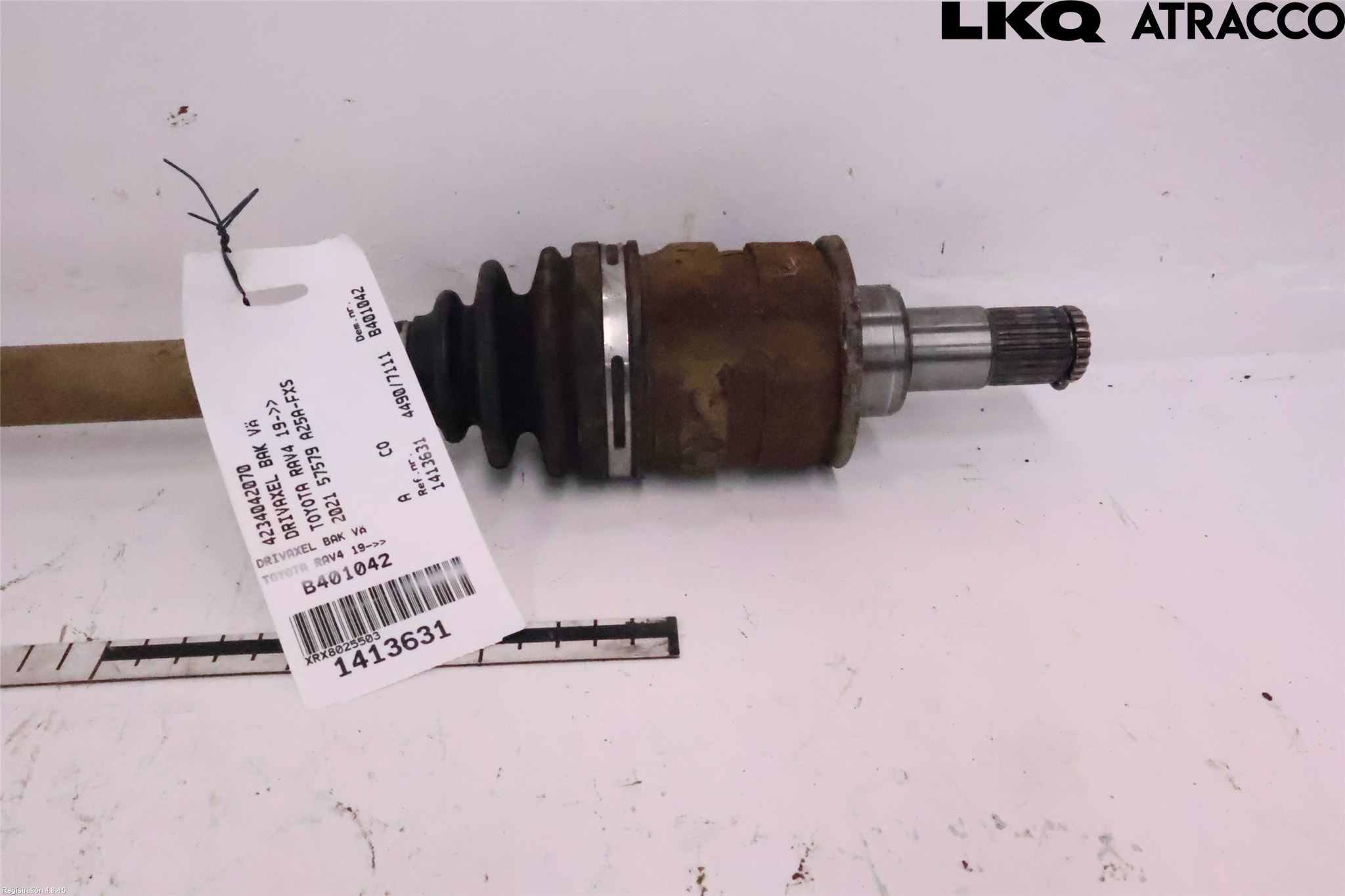 Toyota RAV4 19- Drivaxel Bak Vänster