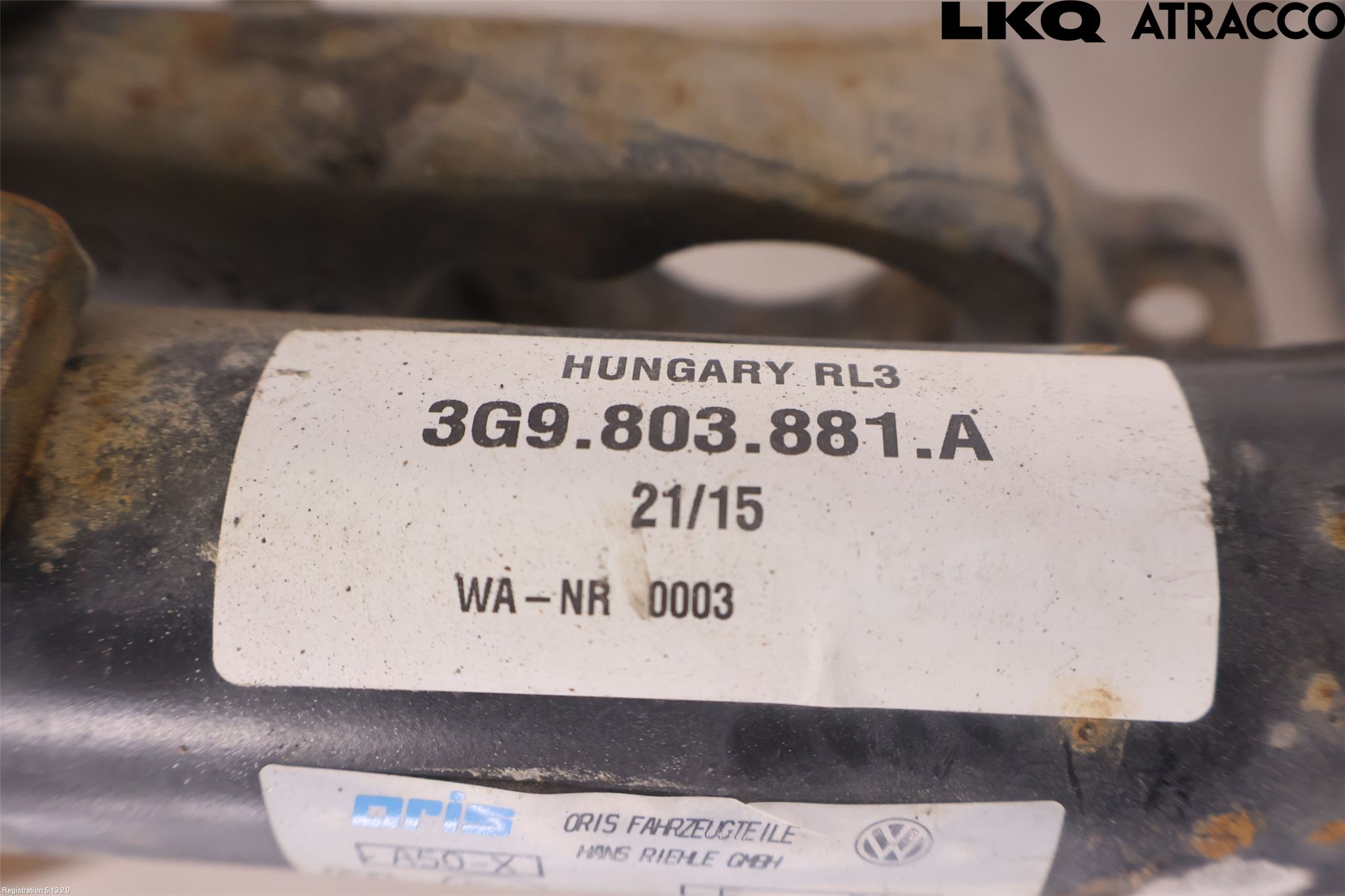 Volkswagen VW PASSAT 15-19 Dragkrok