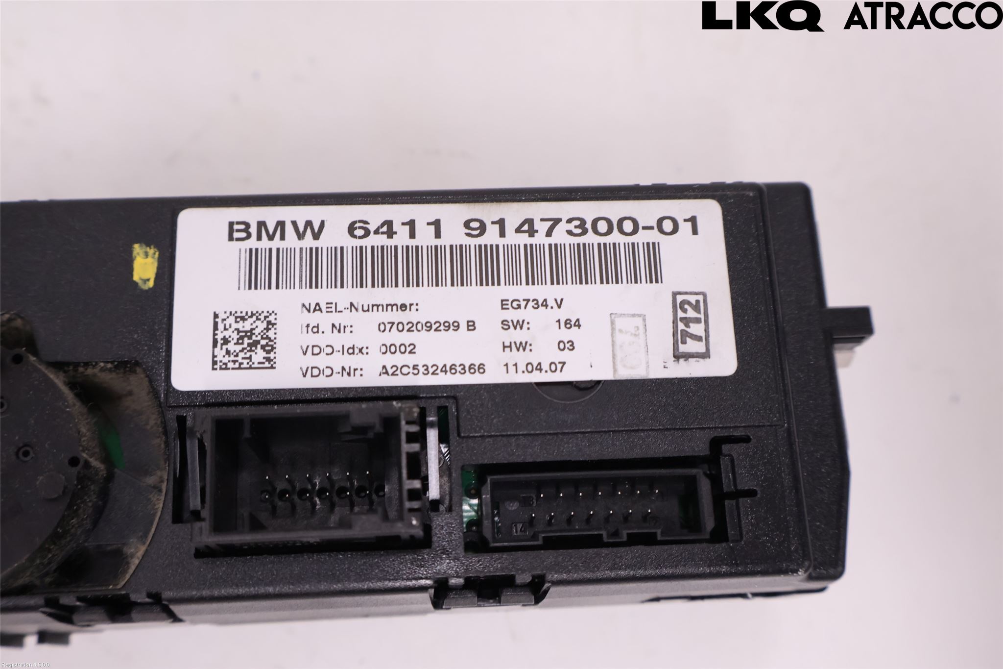 BMW 3 E92/93 Coupé/Cab 05-14 Ac Styrenhet Ac Manöveren