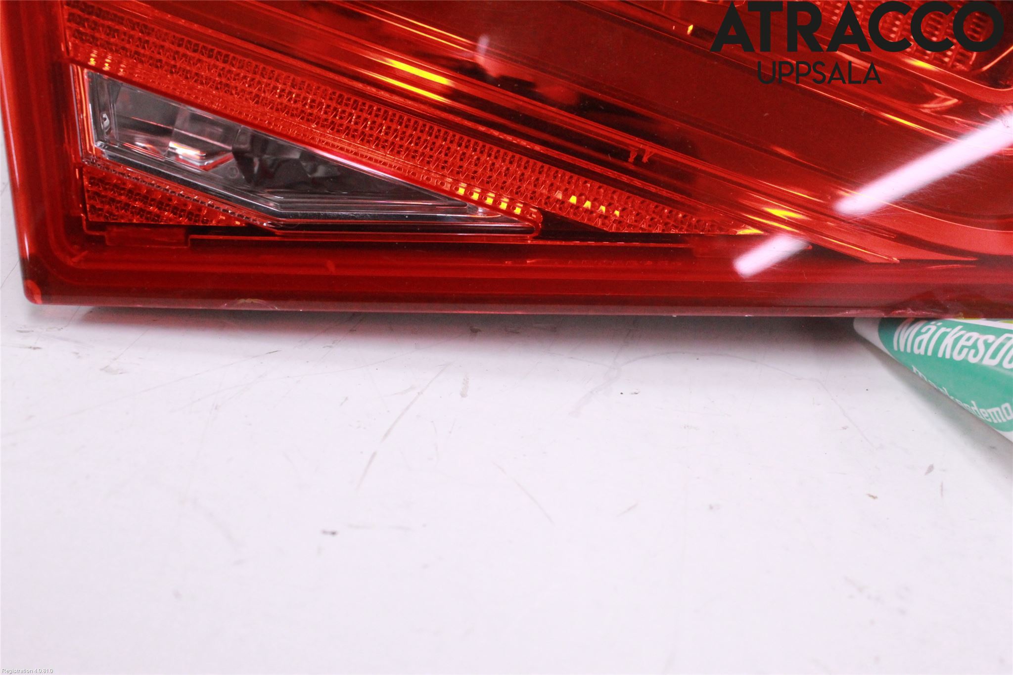 Audi A8/S8 4H 10-17 Bakljus Lucka Vä