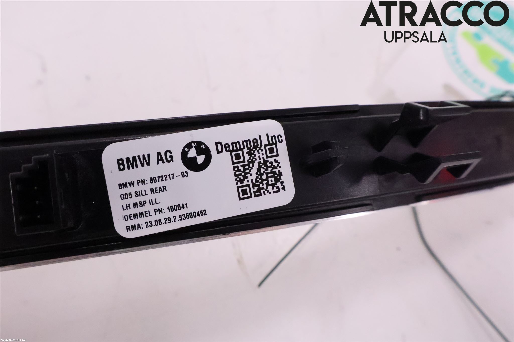 BMW X5 G05 18- Inr Tröskel-Insteg