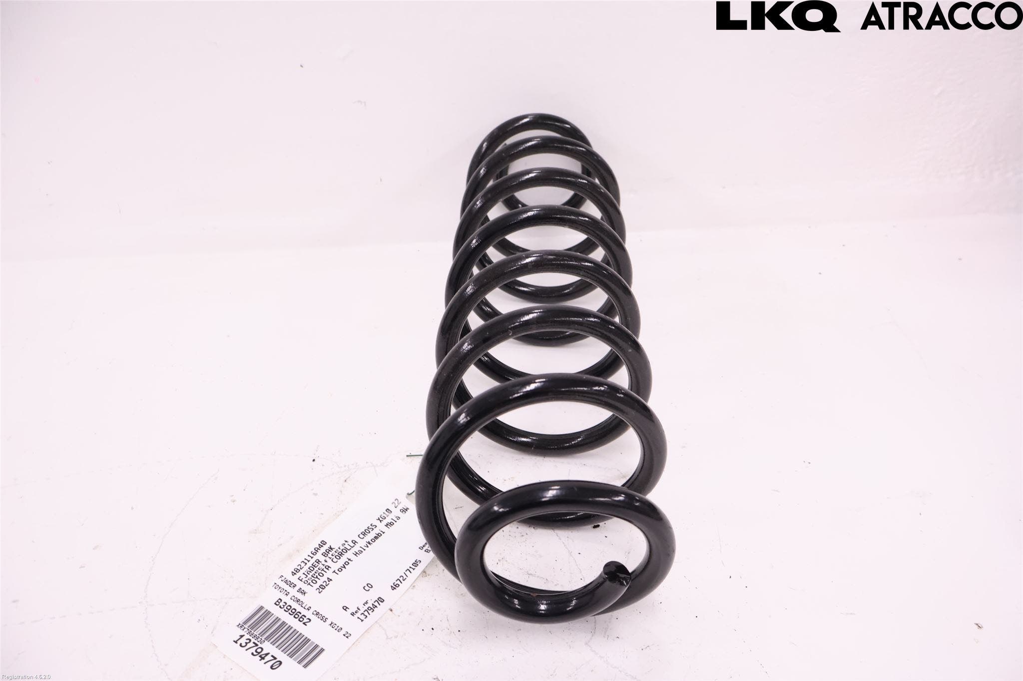 Toyota COROLLA CROSS XG10 22- Fjäder Bak