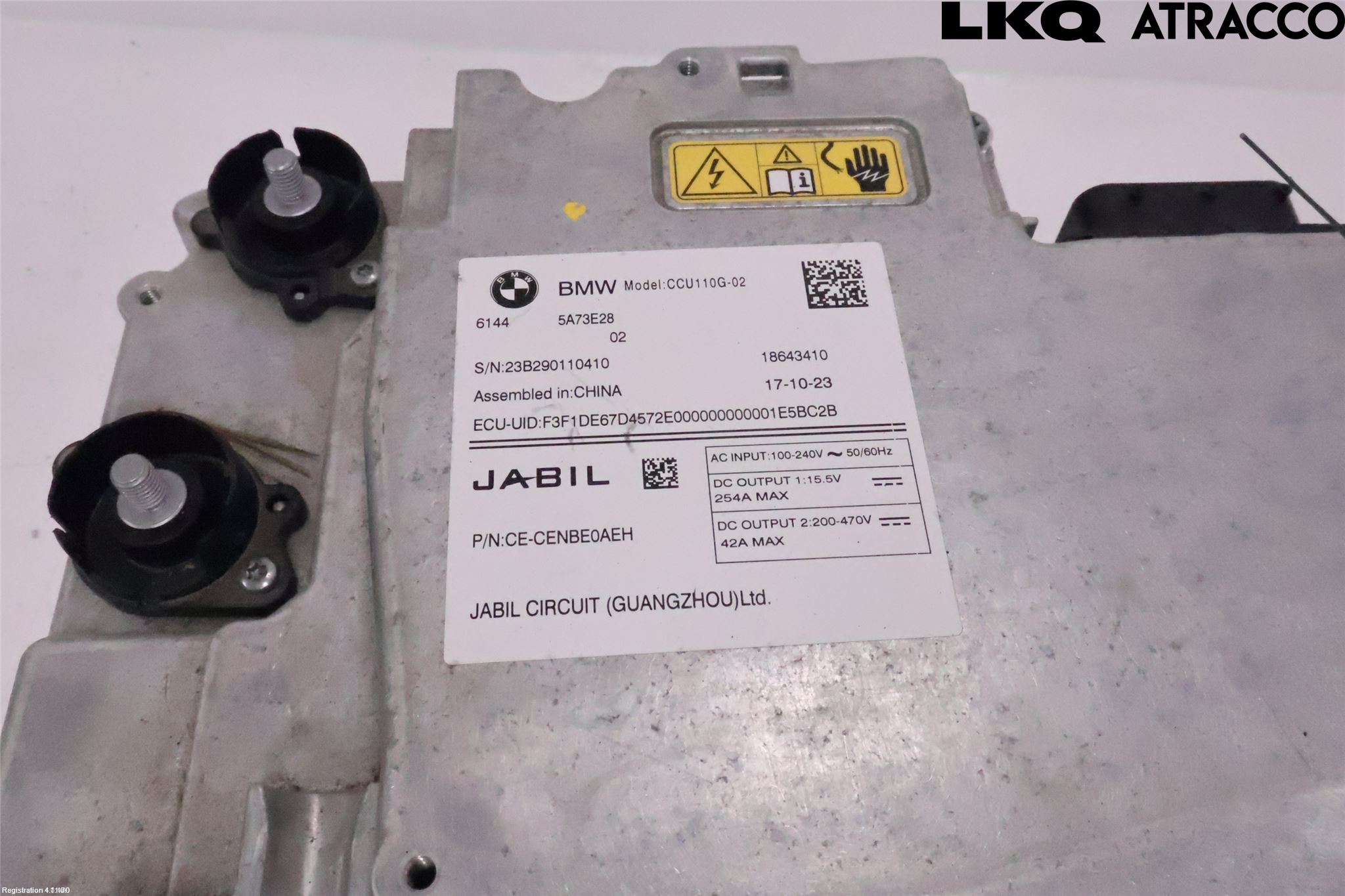 BMW 4/i4 G26 GRAN COUPÉ 21- Batteriladdare Högspänning