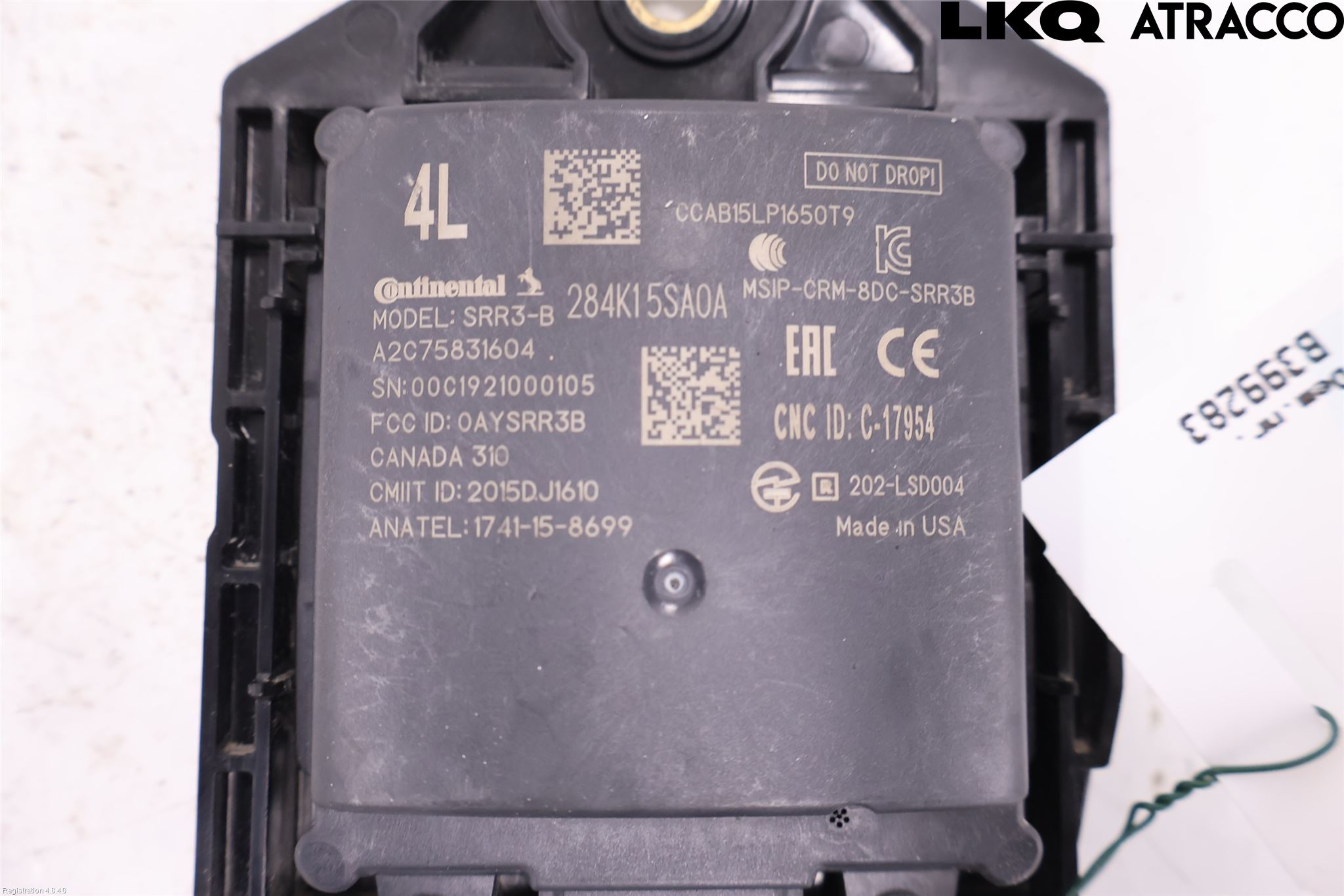 Nissan LEAF 18- Sensor Aktivt Kollisionsskydd