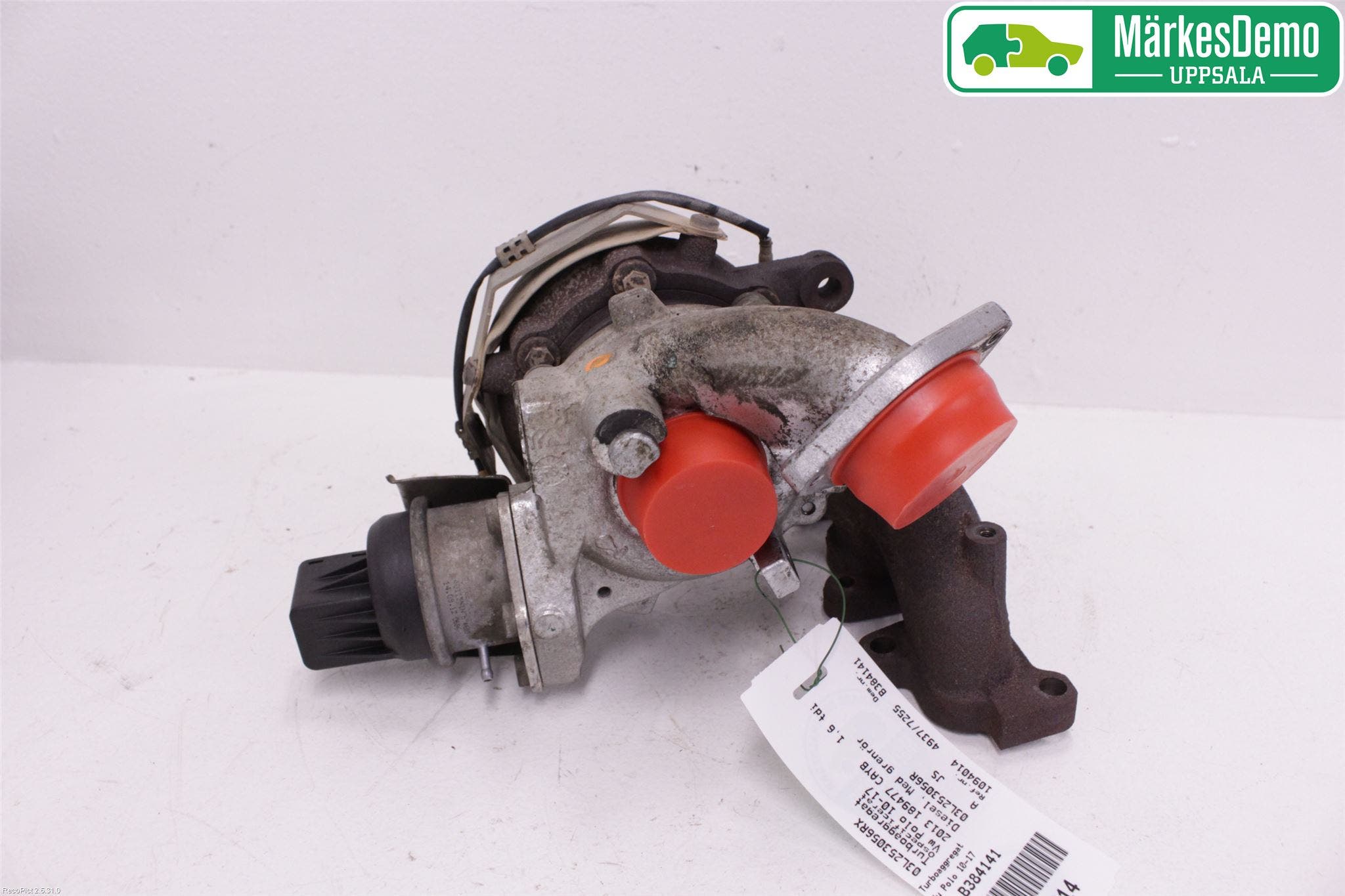 Volkswagen VW POLO 10-17 Turboaggregat