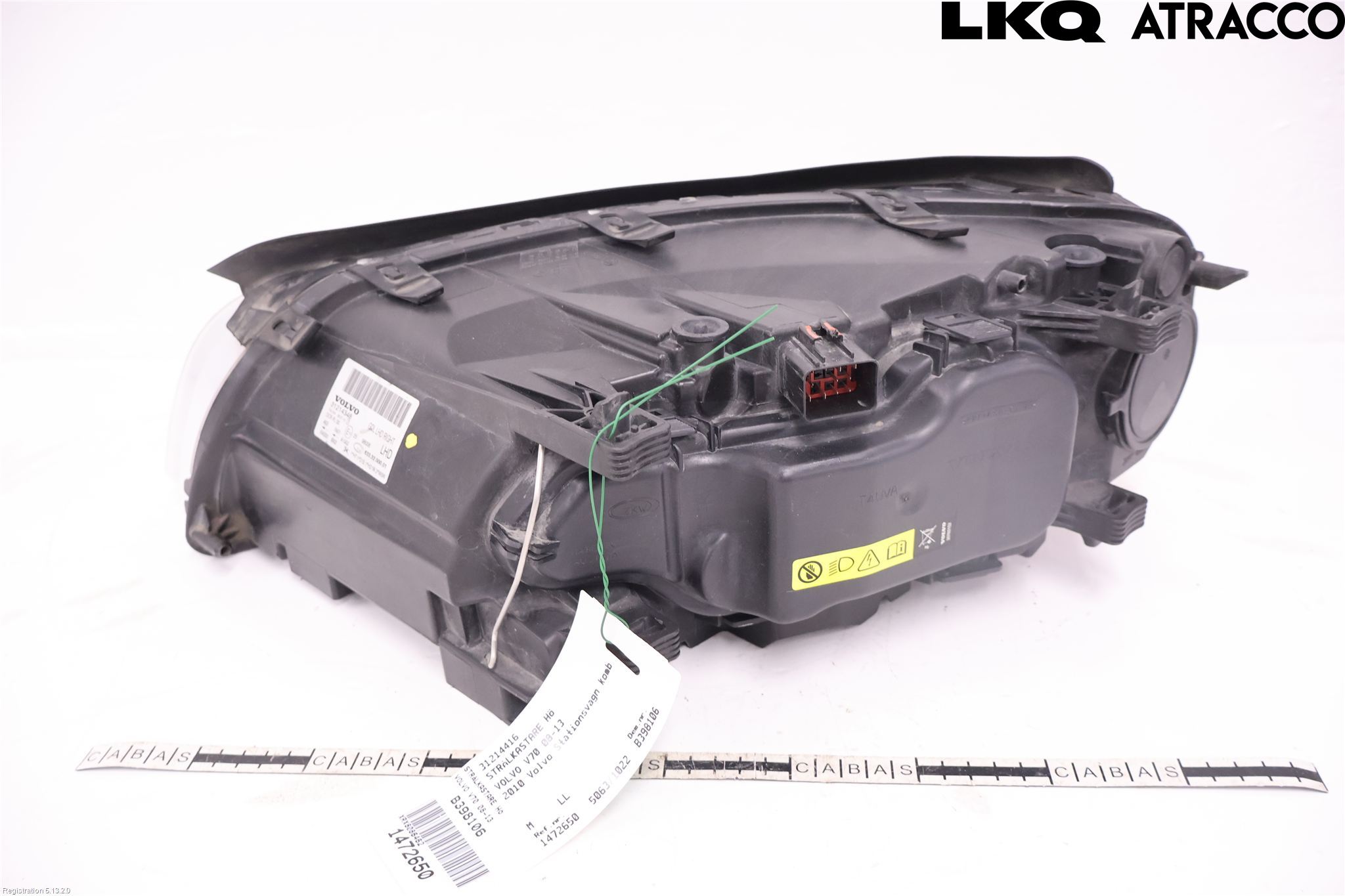 Volvo V70 08-13 Strålkastare Höger