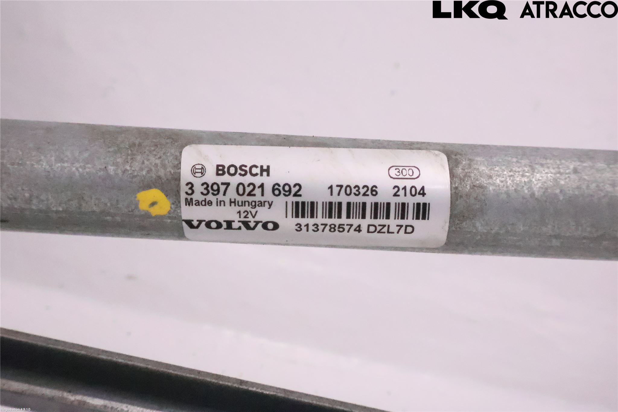 Volvo V40 12-19 Torkarmekanism Vindruta