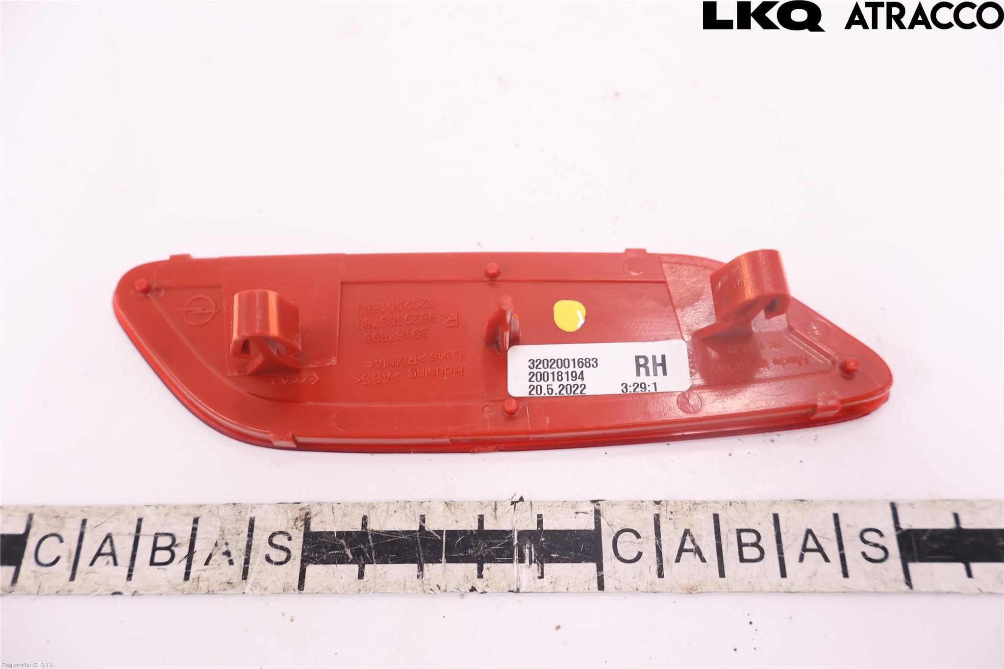 Opel CORSA F, CORSA-E 20- Dimljus/Reflex Bak