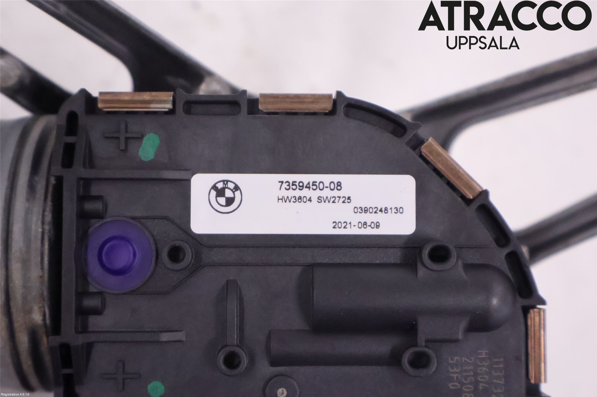 BMW i3 I01 13-22 Torkarmotor Vindruta
