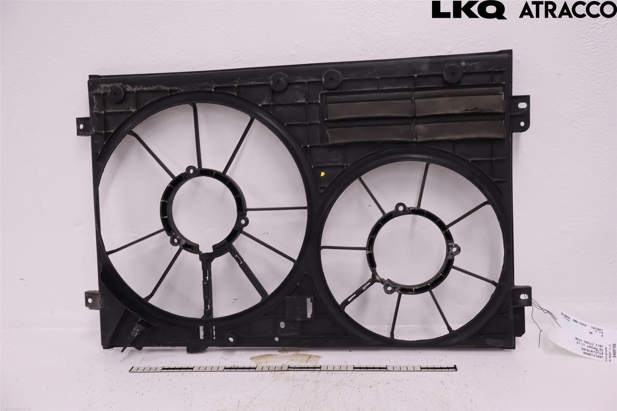 Volkswagen VW PASSAT 11-14 Kylfläktkåpa