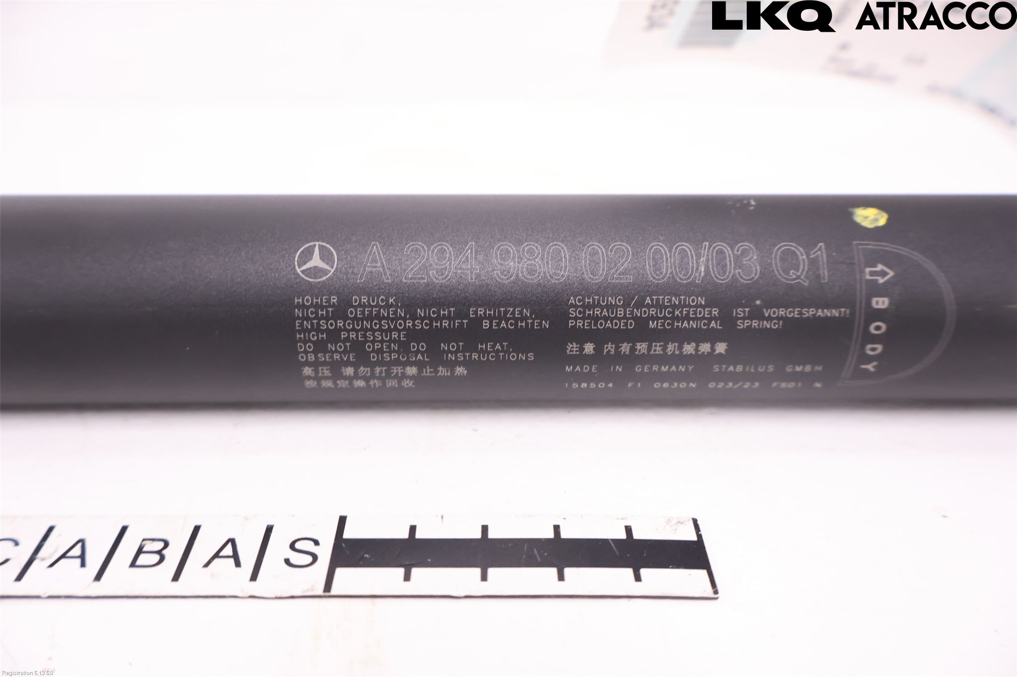 Mercedes-Benz MB EQE (V295) 22- Gasfjäder Baklucka
