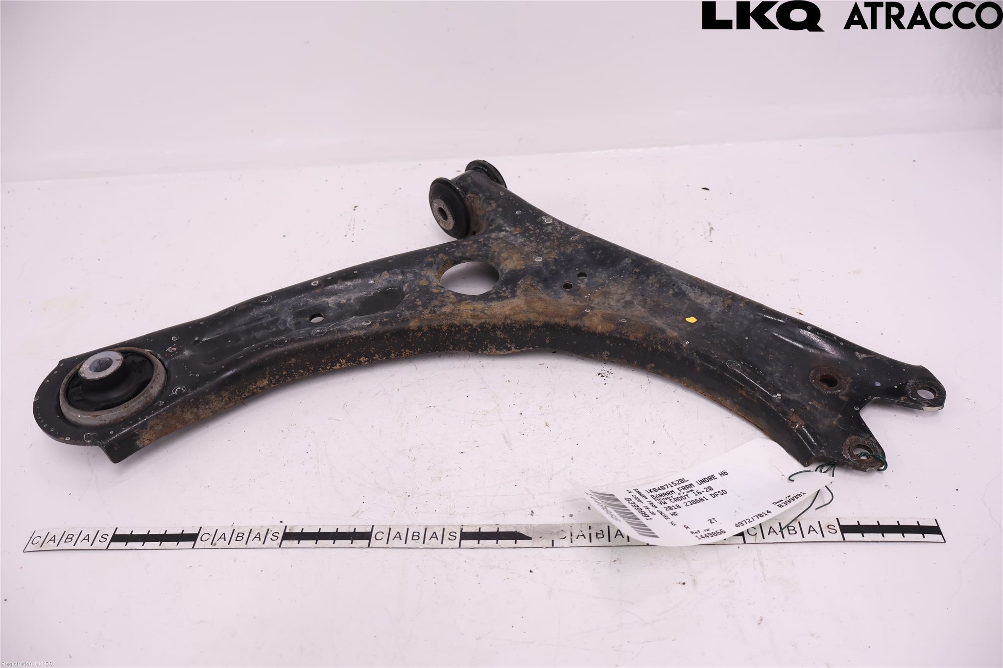 Volkswagen VW CADDY 16-20 Bärarm Fram Undre Hö