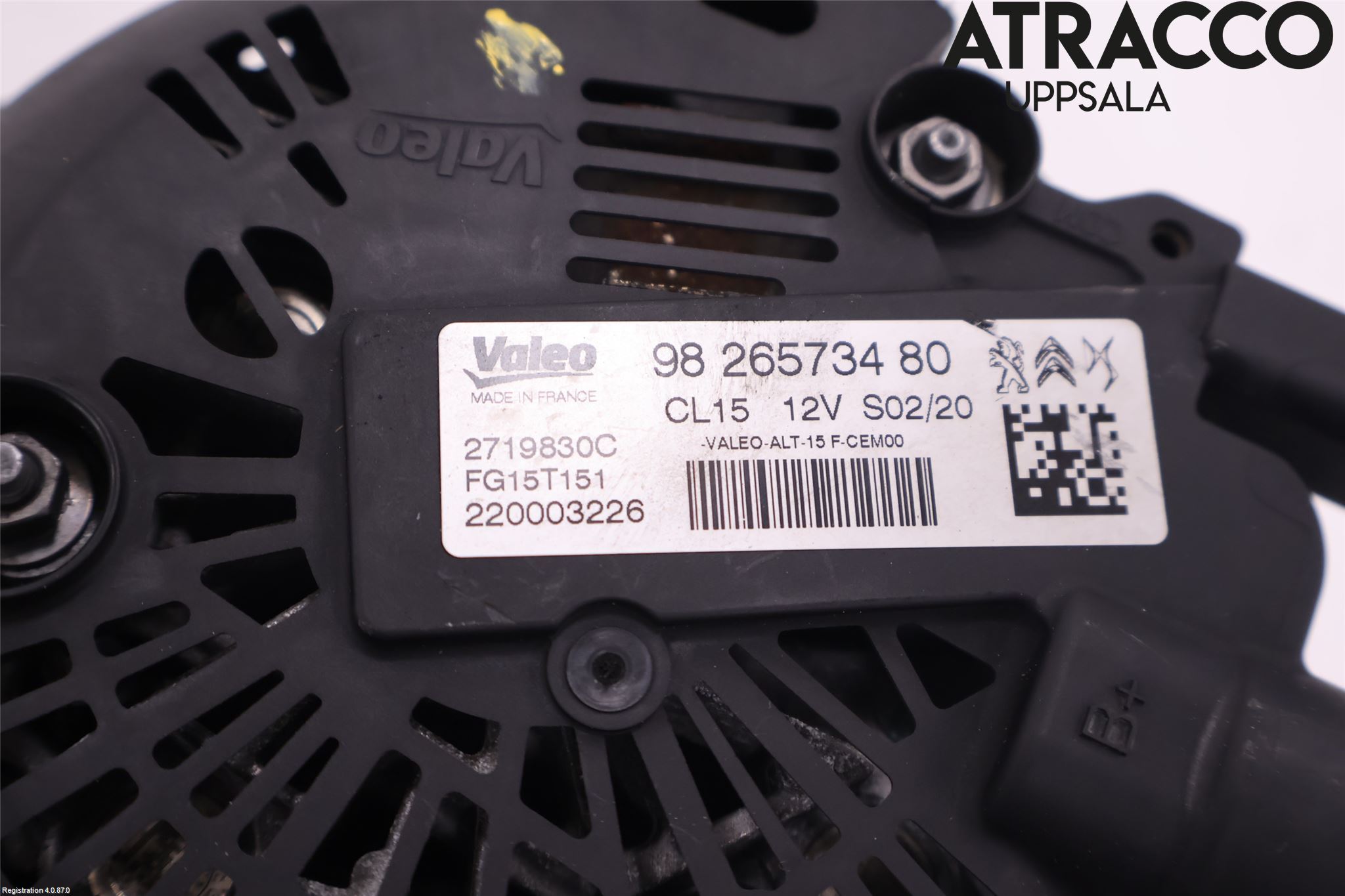 Citroen C4 CACTUS 14-20 Generator