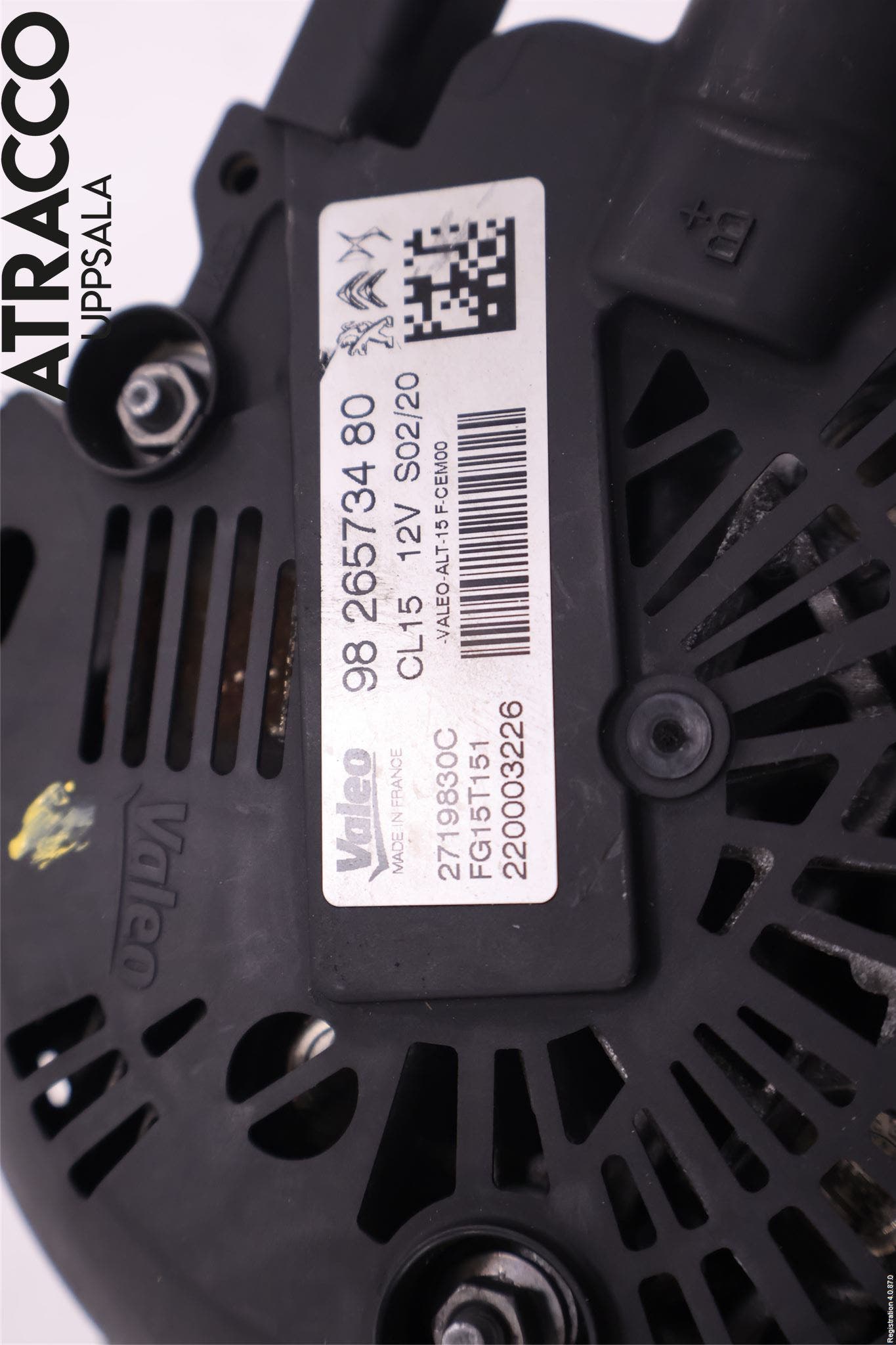 Citroen C4 CACTUS 14-20 Generator