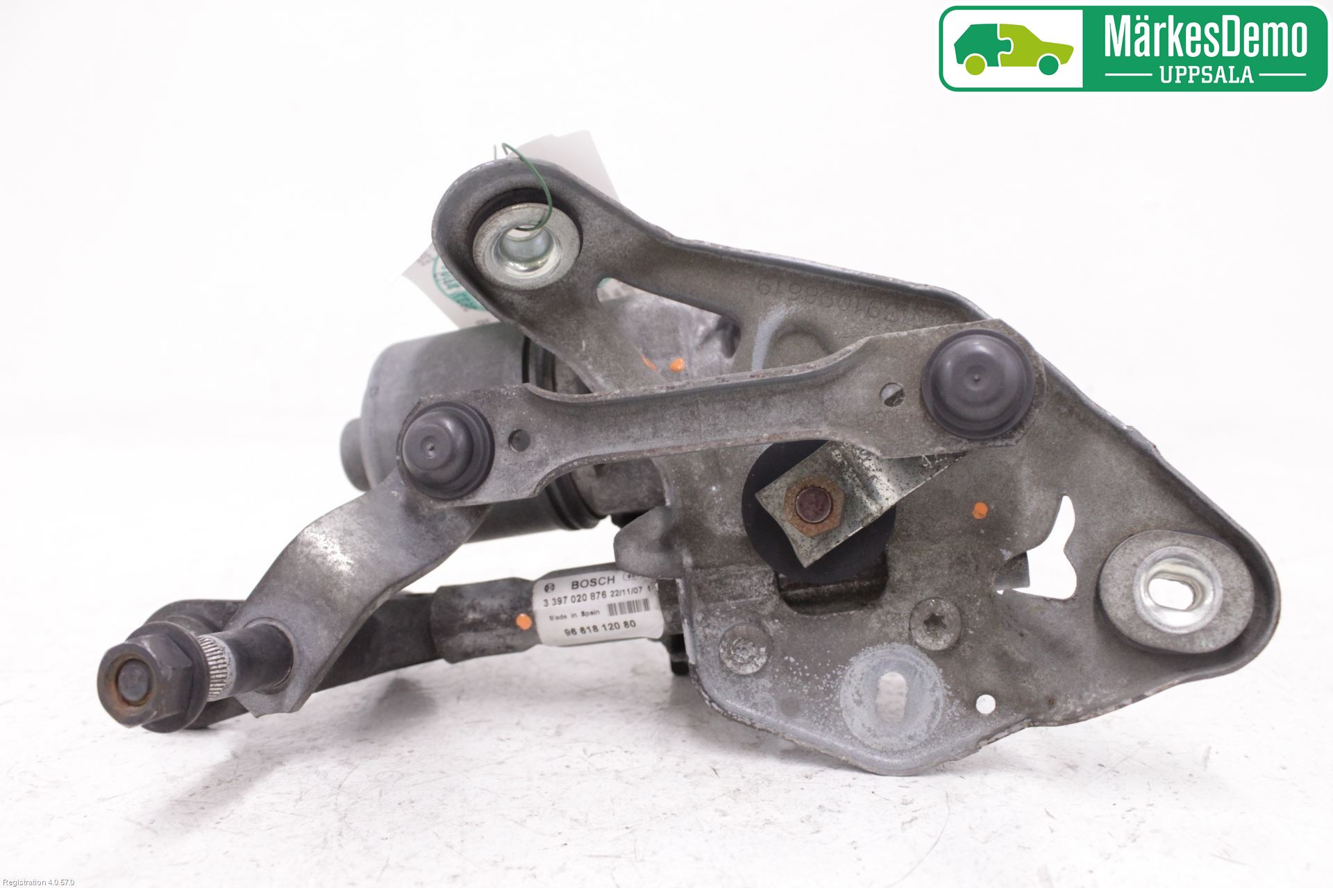 Peugeot 407 Torkarmotor Vindruta