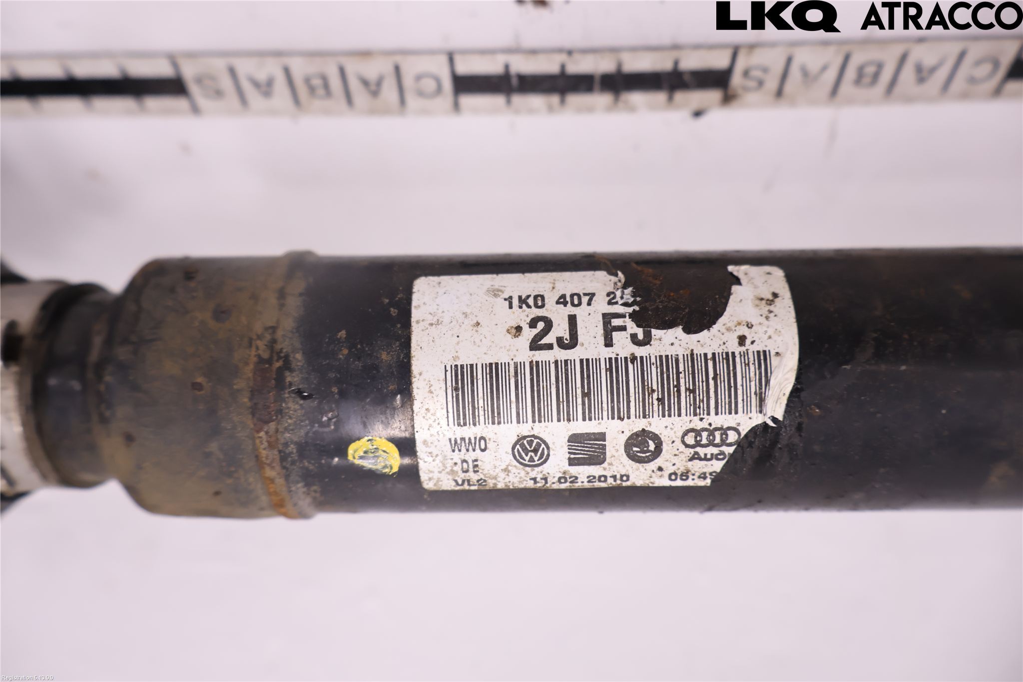 Audi A3/S3 05-13 Drivaxel Fram Höger