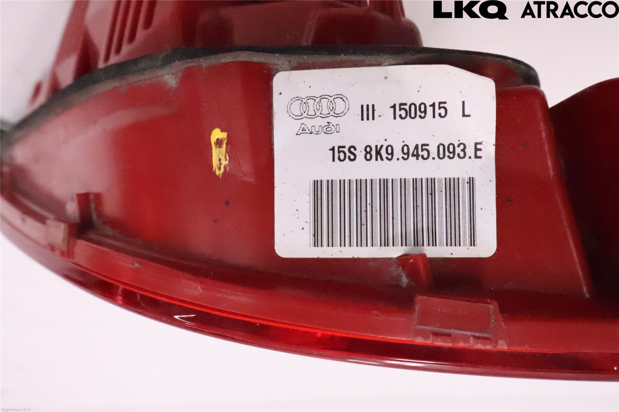 Audi A4 12-15 Bakljus Lucka Vä