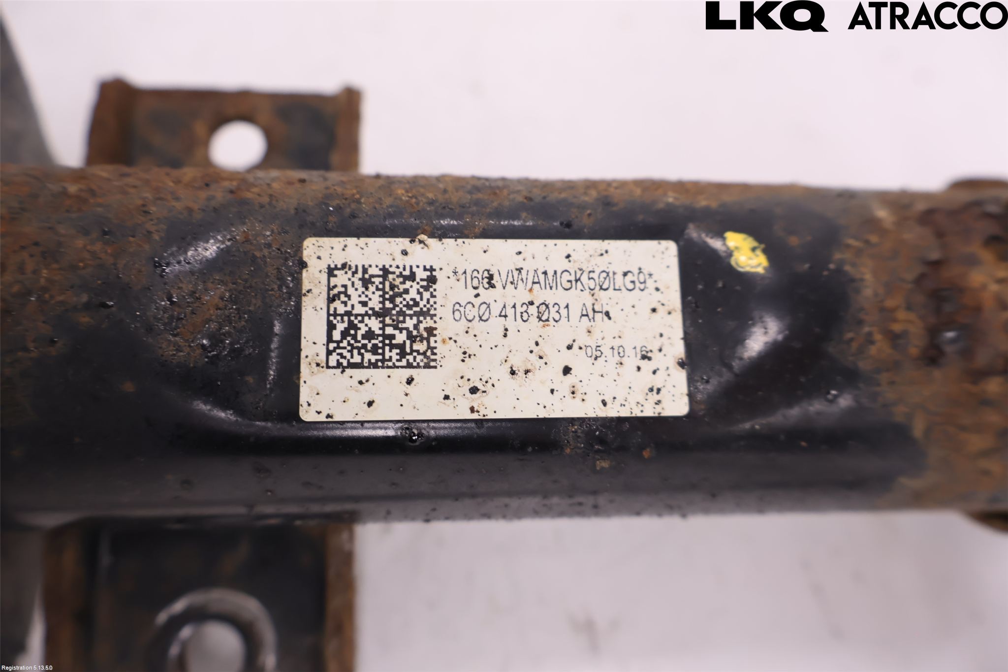 Volkswagen VW POLO 10-17 Fjäderben Fram Vänster