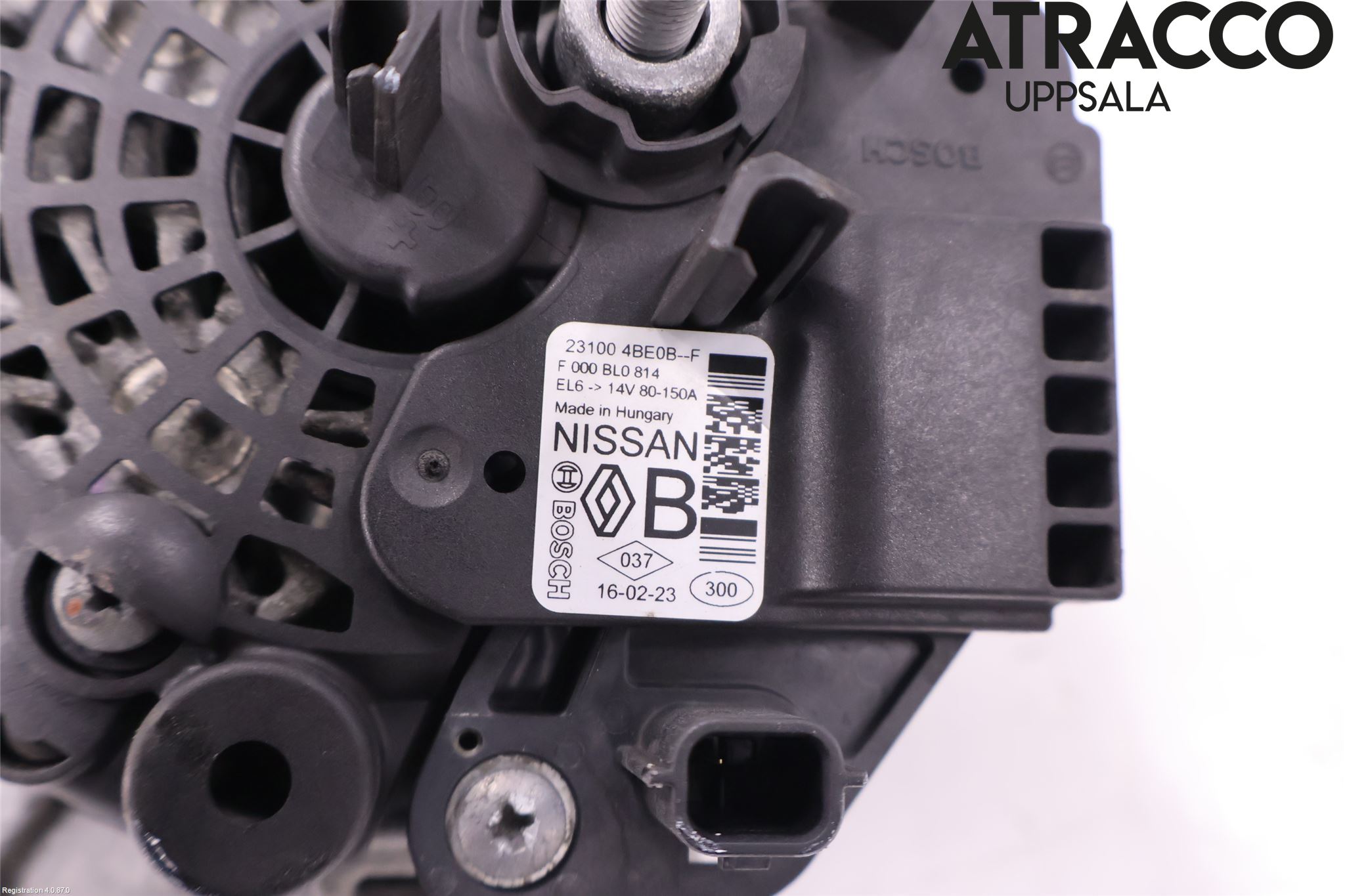 Nissan QASHQAI 14-17 Generator