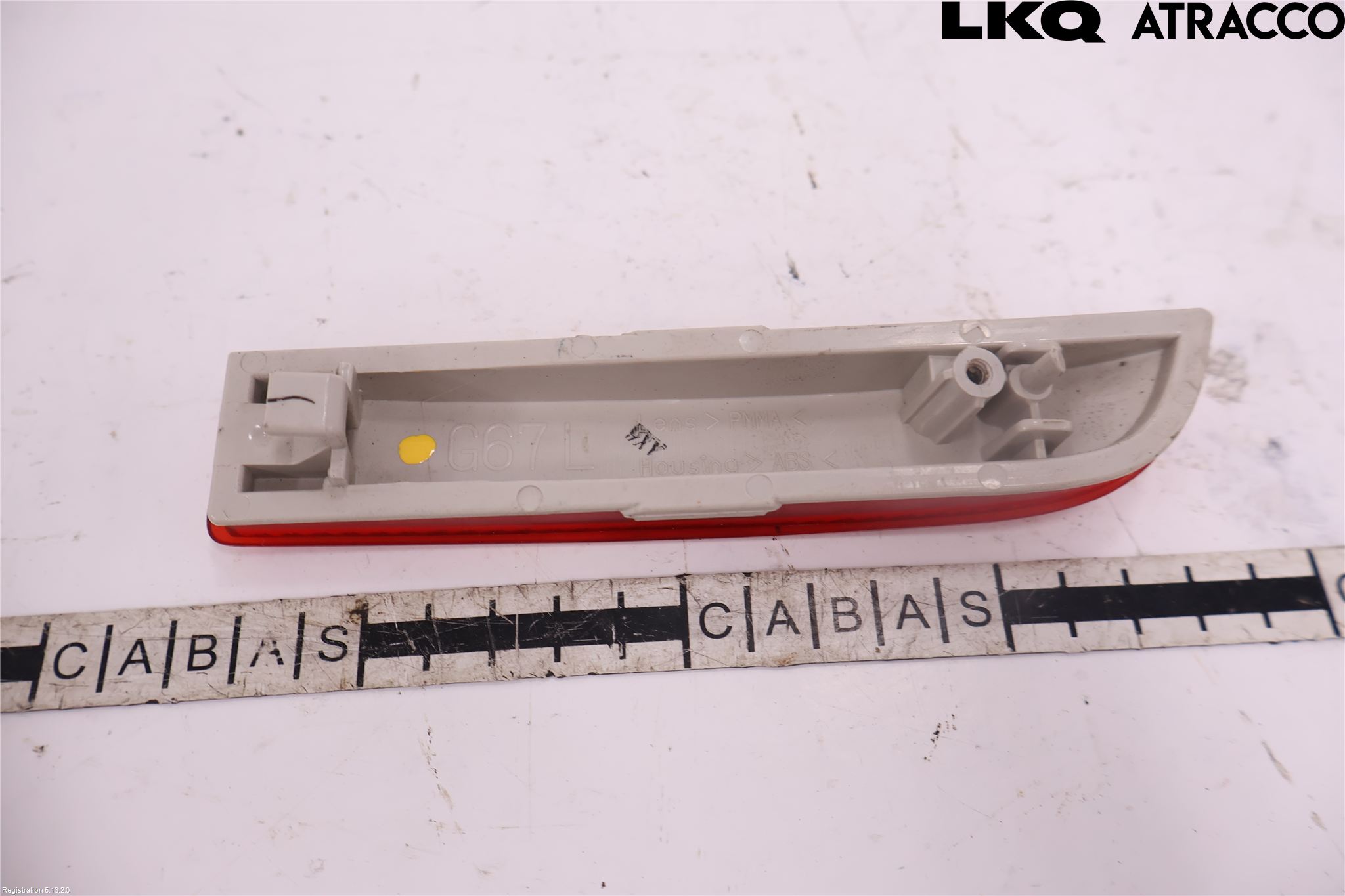 Toyota AVENSIS 09-15 Dimljus/Reflex Bak